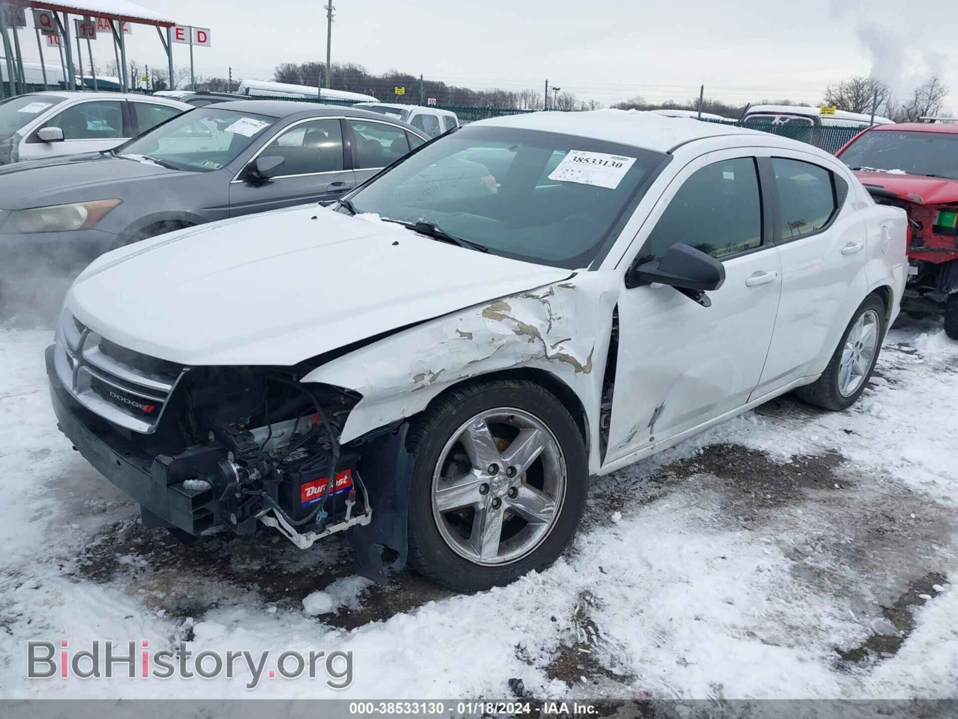 2012 DODGE AVENGER - VIN: 1C3CDZAB3CN231914 - Фото 2