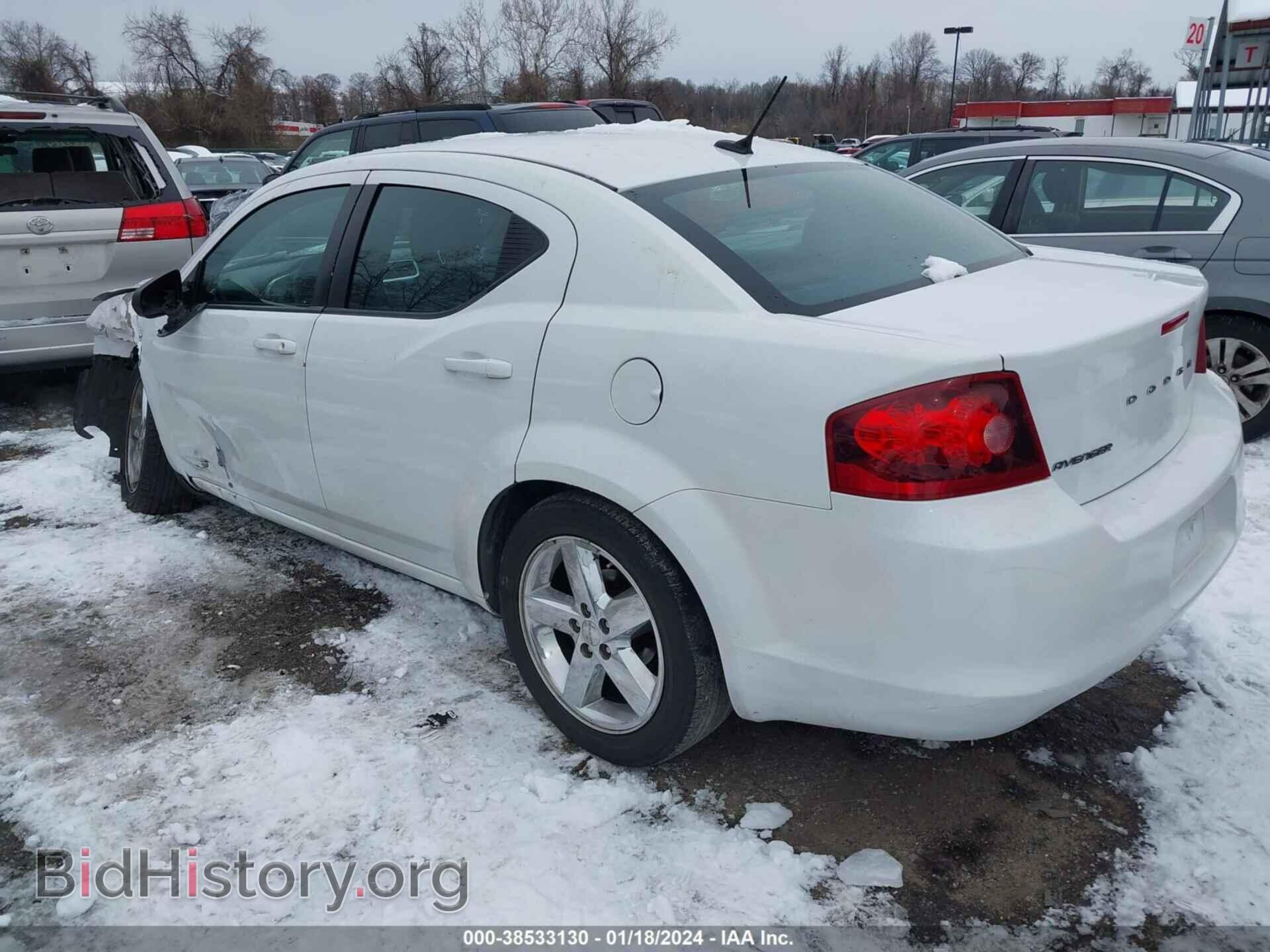 2012 DODGE AVENGER - VIN: 1C3CDZAB3CN231914 - Фото 3
