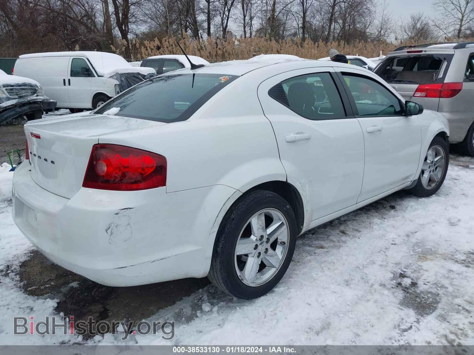 2012 DODGE AVENGER - VIN: 1C3CDZAB3CN231914 - Фото 4