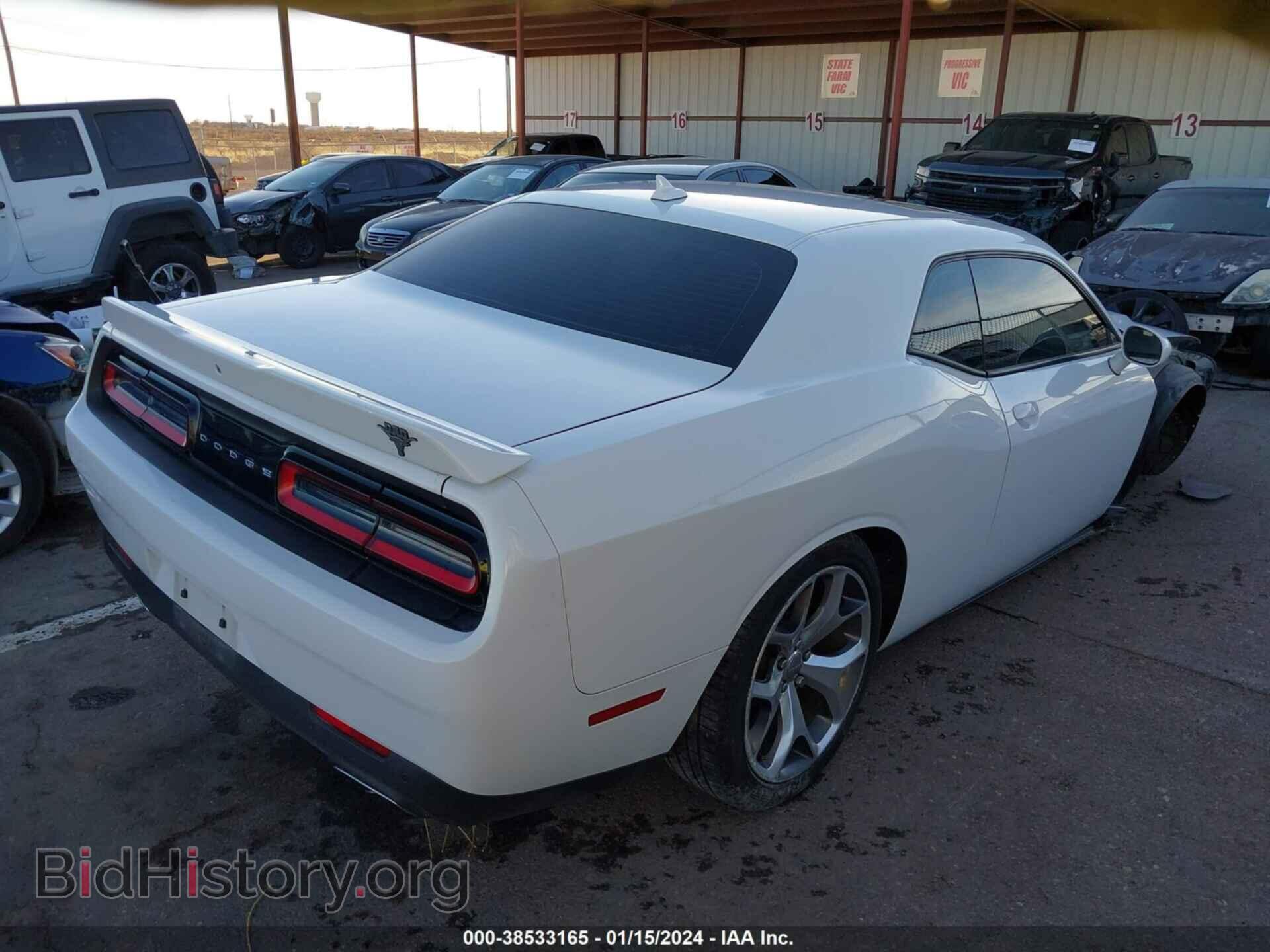 2015 DODGE CHALLENGER - VIN: 2C3CDZBG2FH711109 - Фото 4