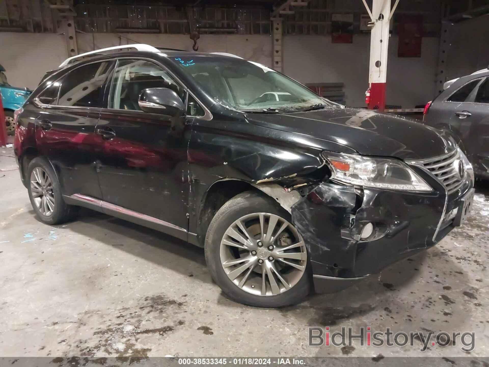 Photo JTJBK1BAXE2038844 - LEXUS RX 350 2014