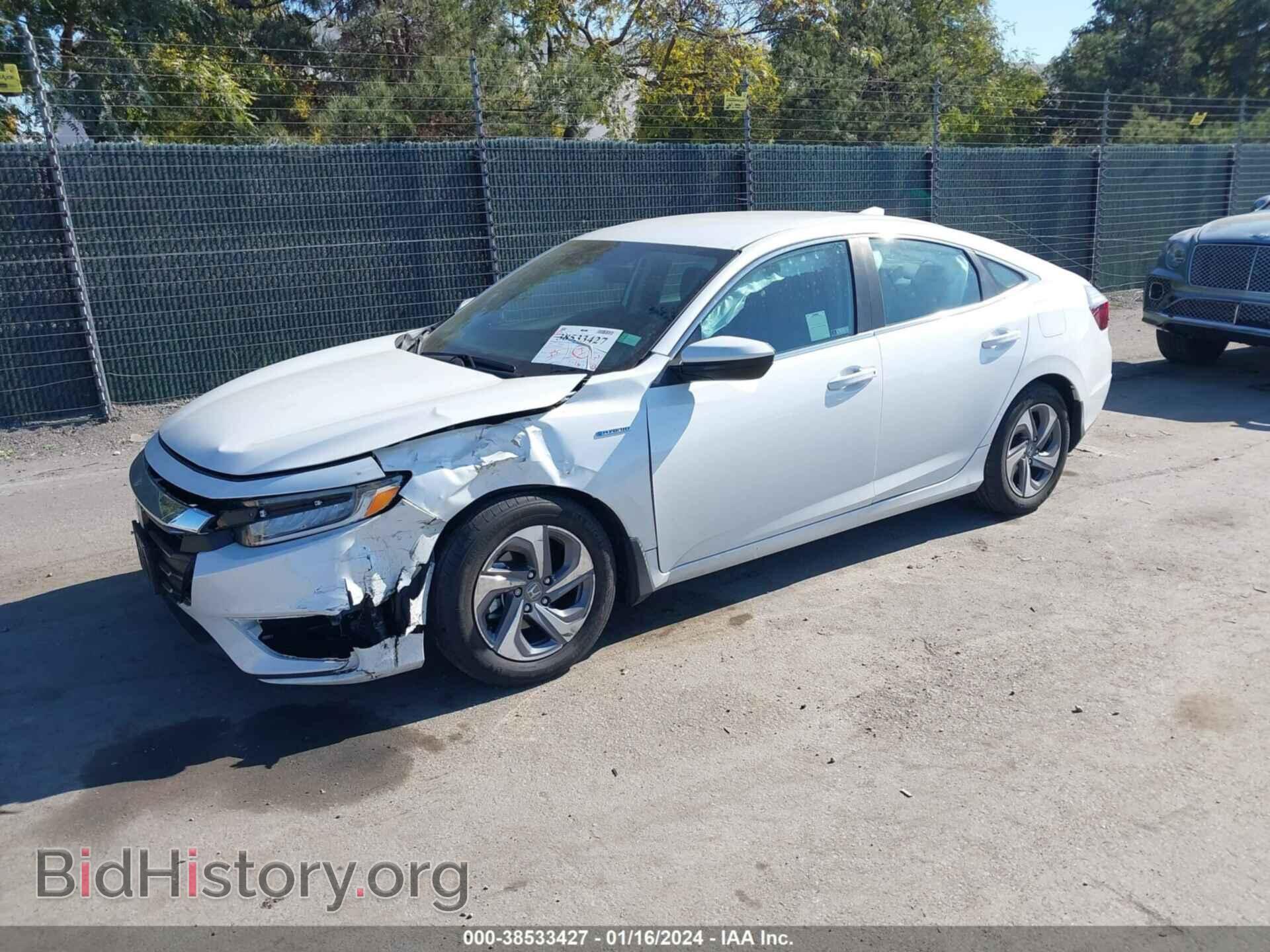 2020 HONDA INSIGHT - VIN: 19XZE4F50LE014625 - Фото 2