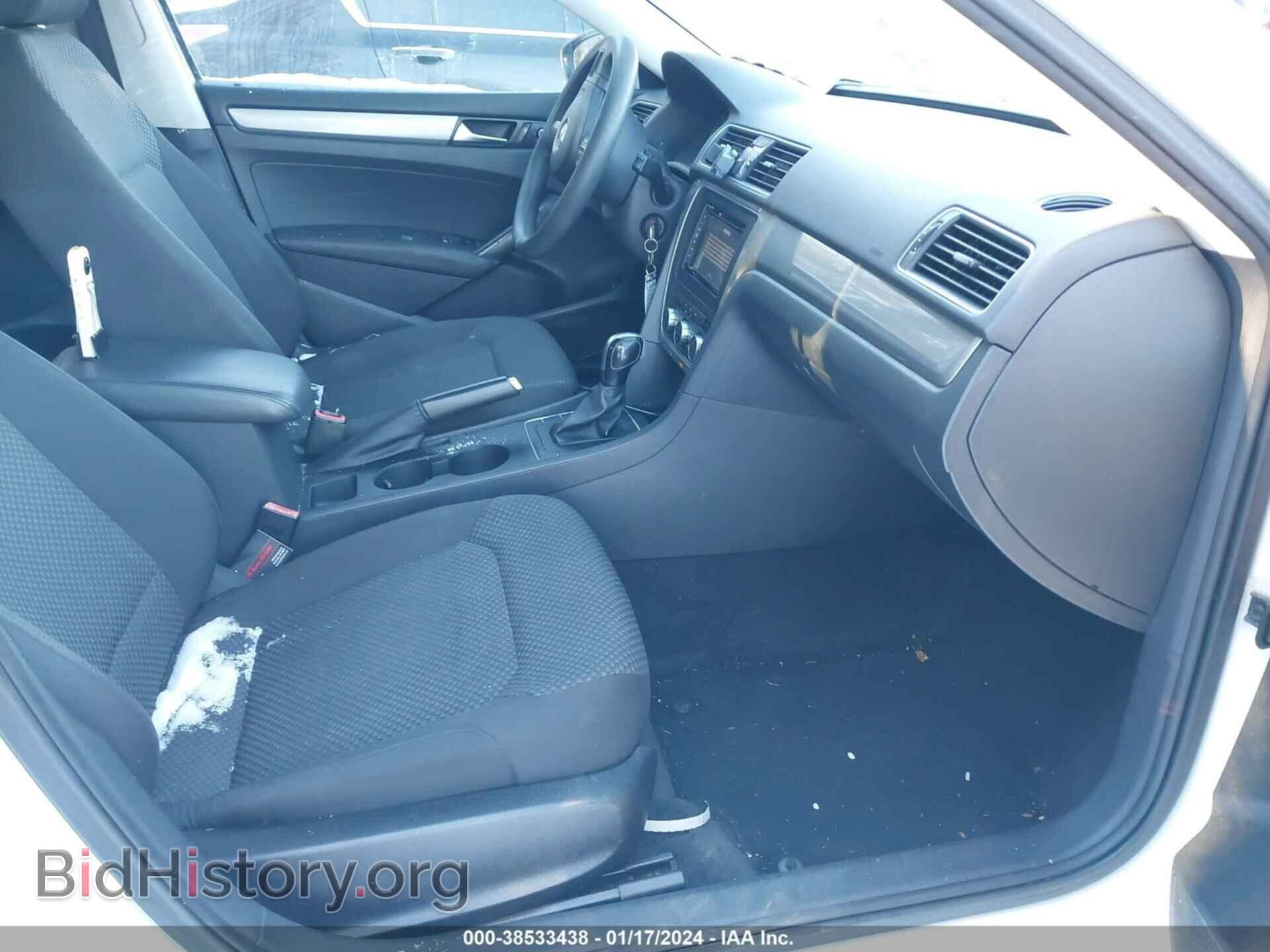 2012 VOLKSWAGEN PASSAT - VIN: 1VWAP7A37CC013314 - Фото 5