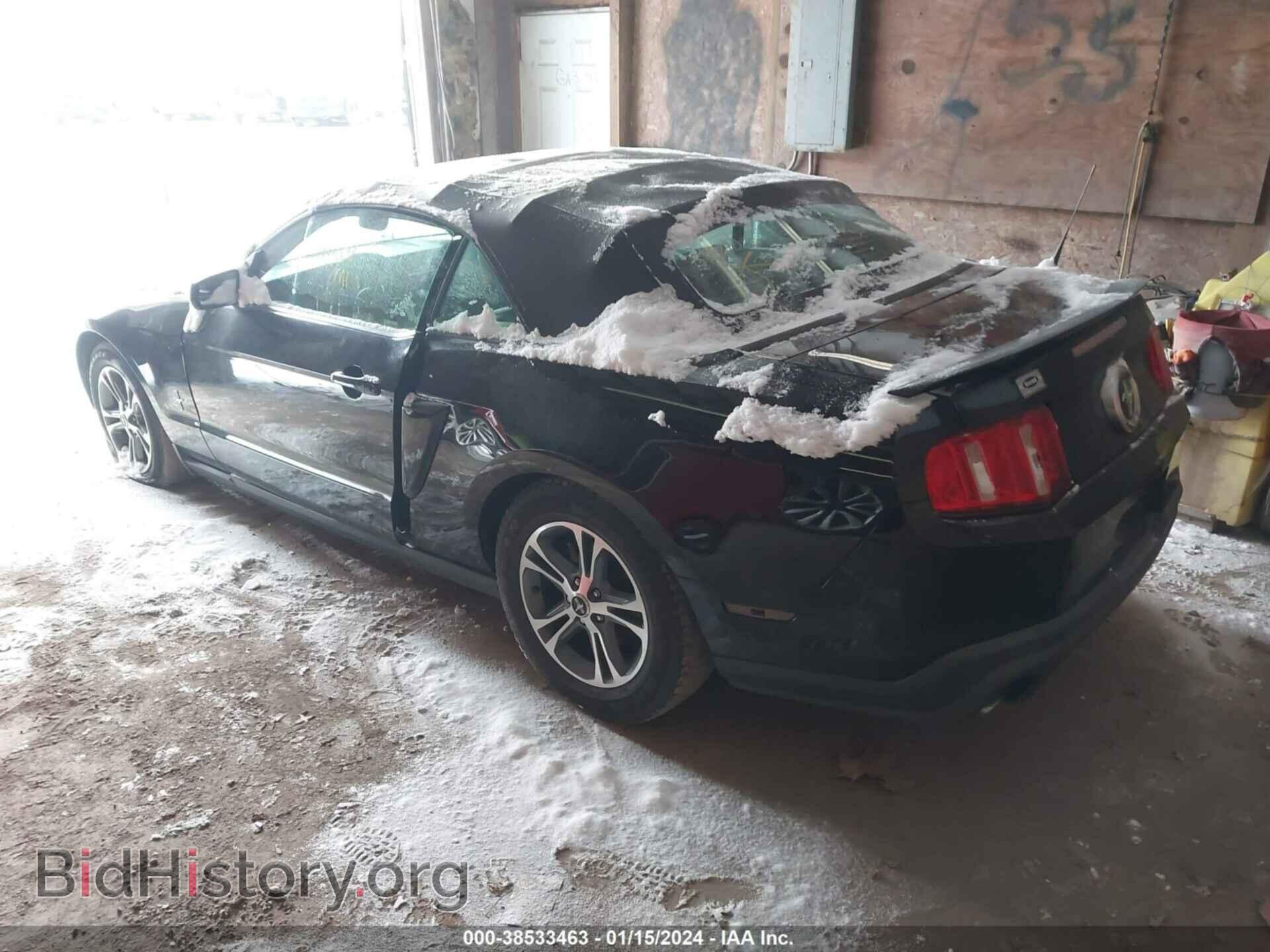 2012 FORD MUSTANG - VIN: 1ZVBP8EM2C5237186 - Фото 3
