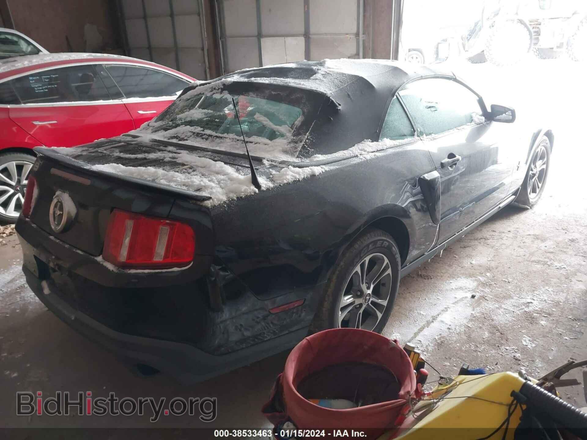 2012 FORD MUSTANG - VIN: 1ZVBP8EM2C5237186 - Фото 4