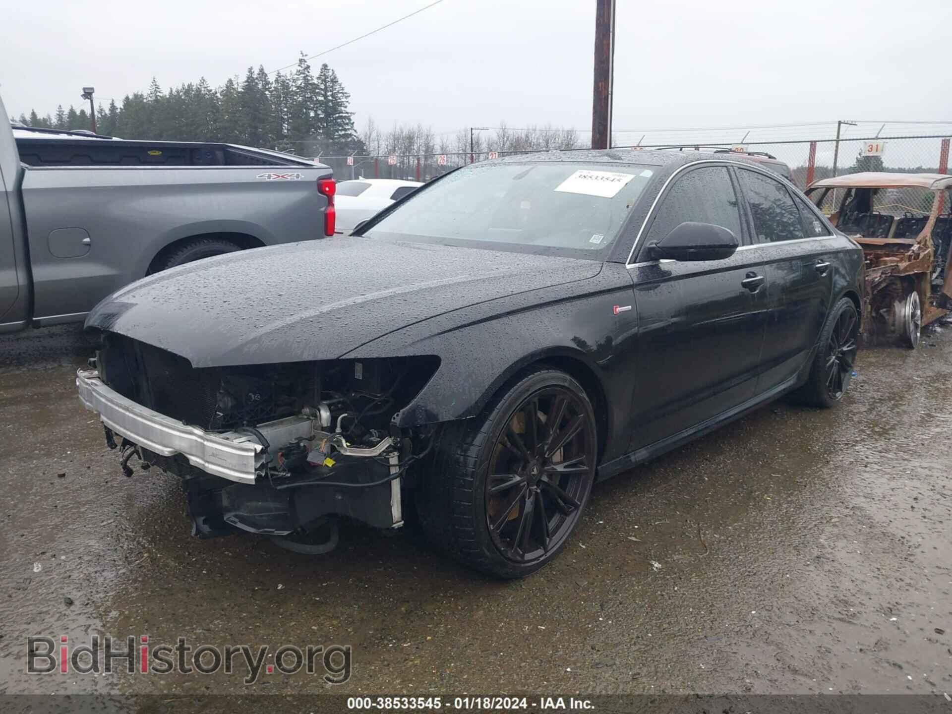 2014 AUDI A6 - VIN: WAUHGAFC3EN013418 - Фото 2