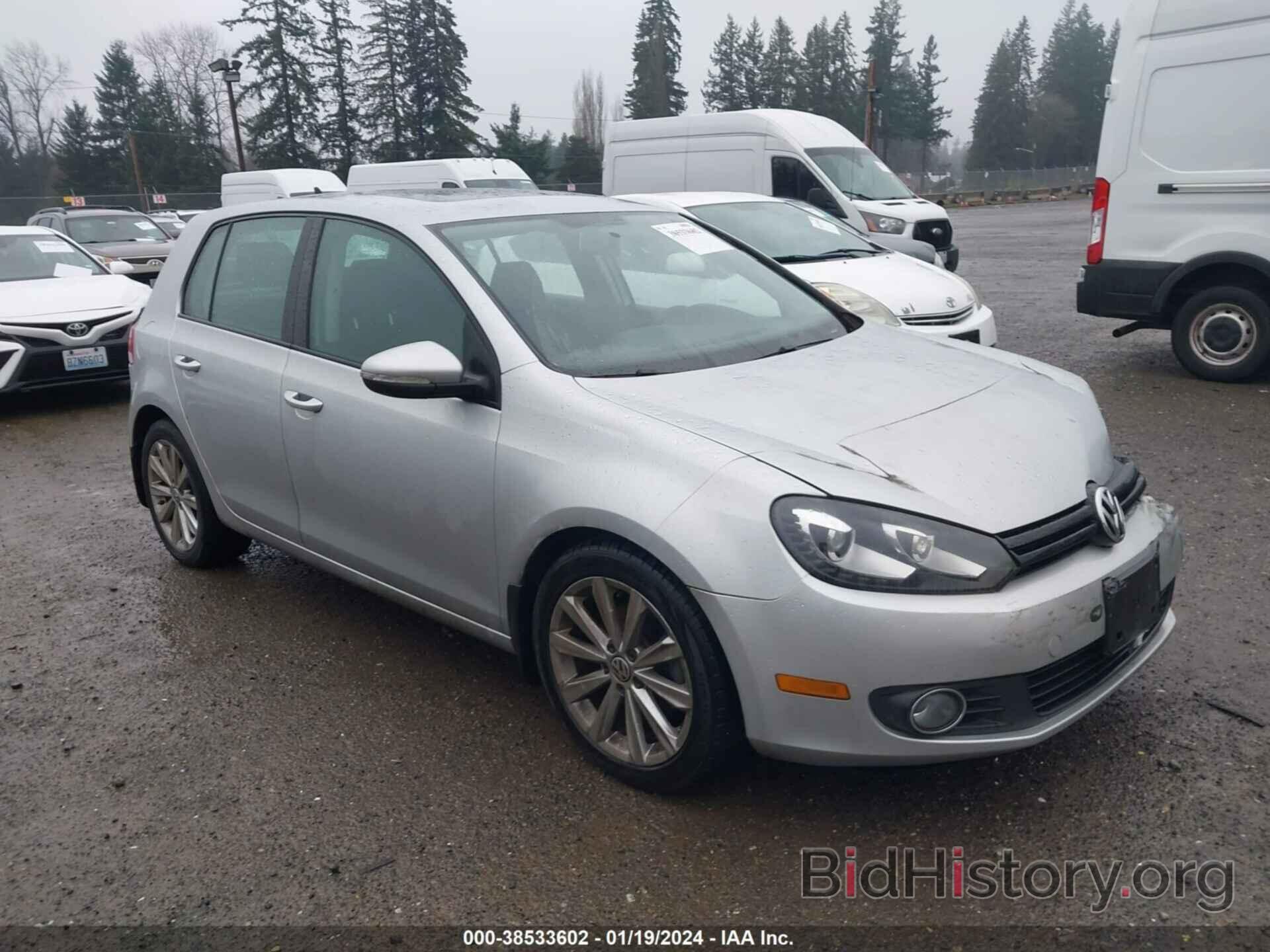 Photo WVWNM7AJ5CW035905 - VOLKSWAGEN GOLF 2012