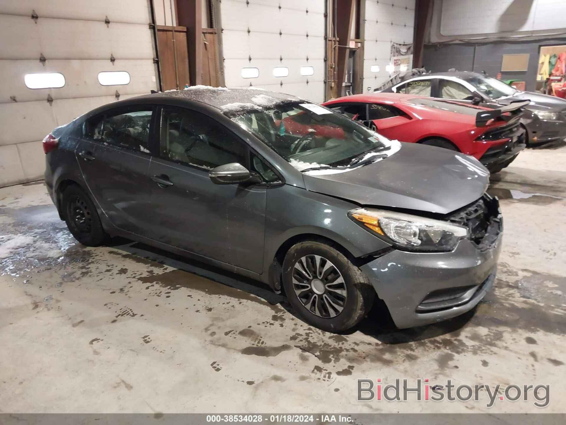 Photo KNAFX4A61G5526115 - KIA FORTE 2016