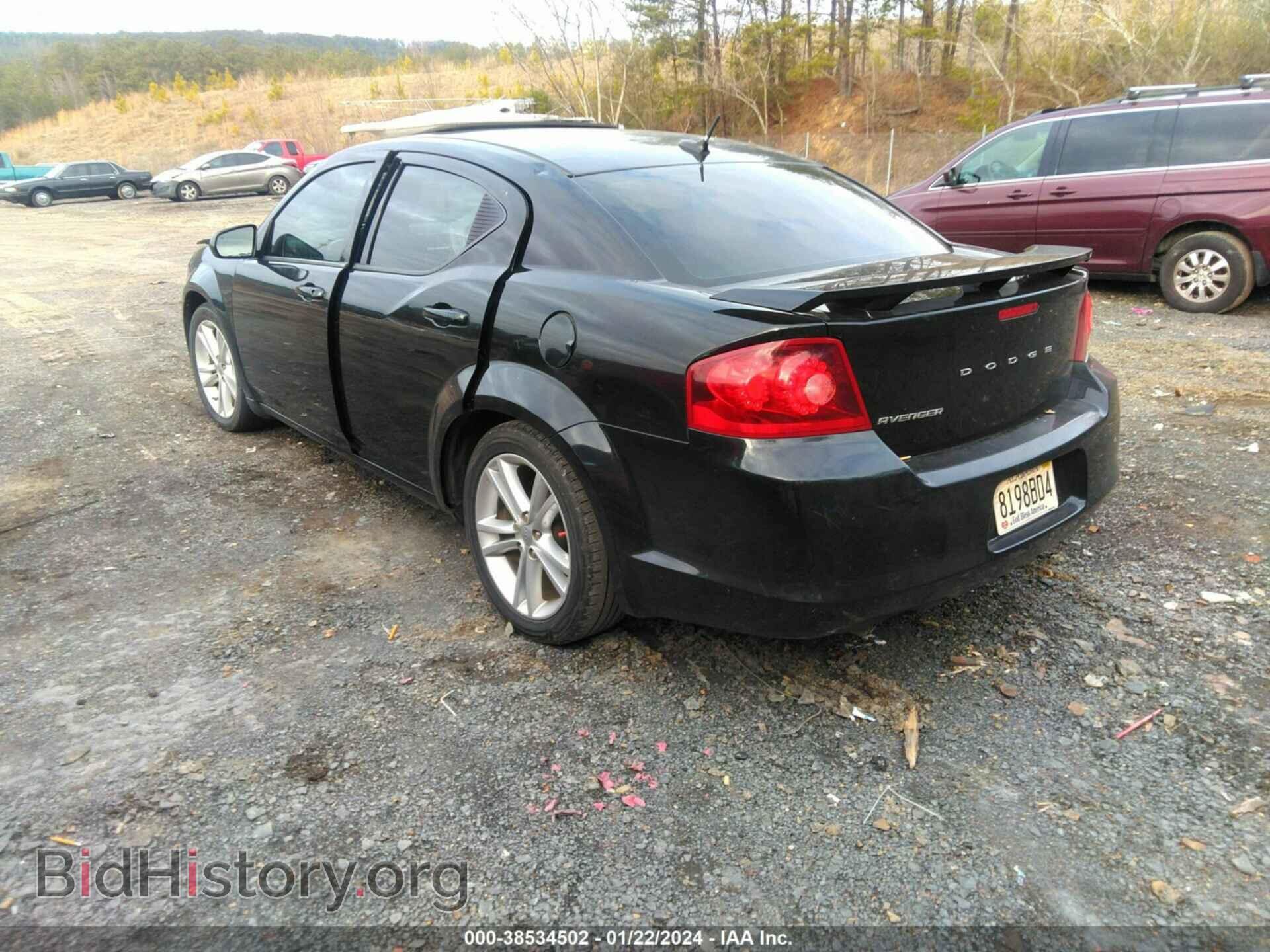 2011 DODGE AVENGER - VIN: 1B3BD1FG5BN593501 - Фото 3
