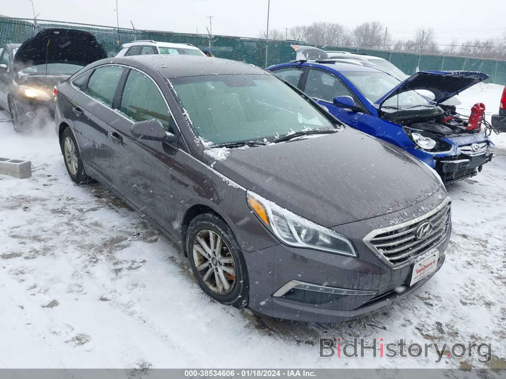 Фотография 5NPE24AF2FH072890 - HYUNDAI SONATA 2015