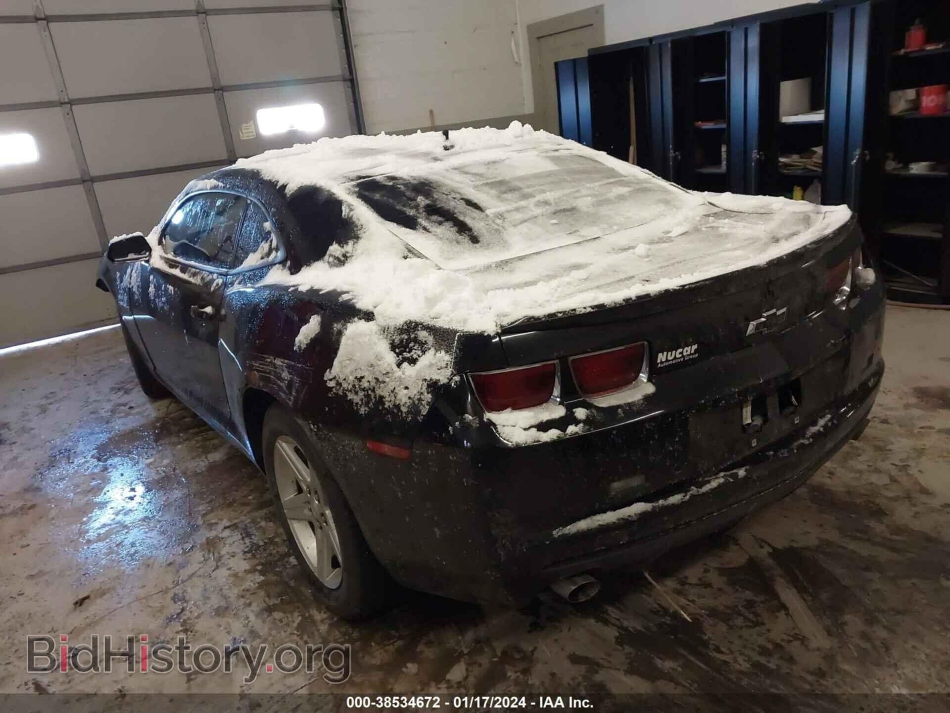 2012 CHEVROLET CAMARO - VIN: 2G1FB1E36C9133071 - Фото 3