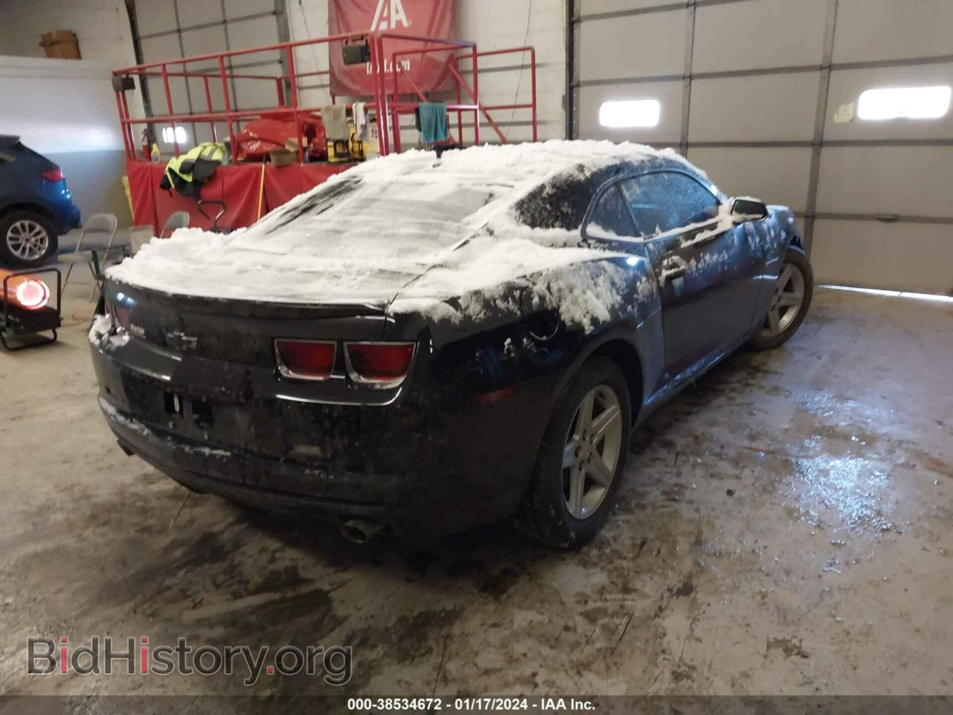 2012 CHEVROLET CAMARO - VIN: 2G1FB1E36C9133071 - Фото 4