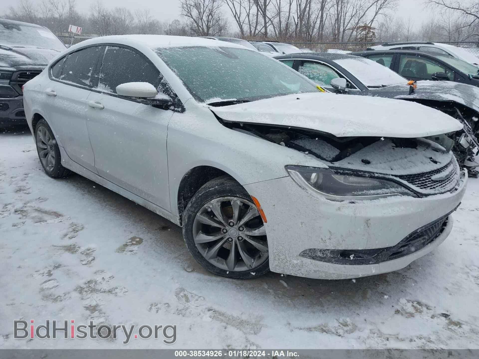 Фотография 1C3CCCBB2FN712479 - CHRYSLER 200 2015