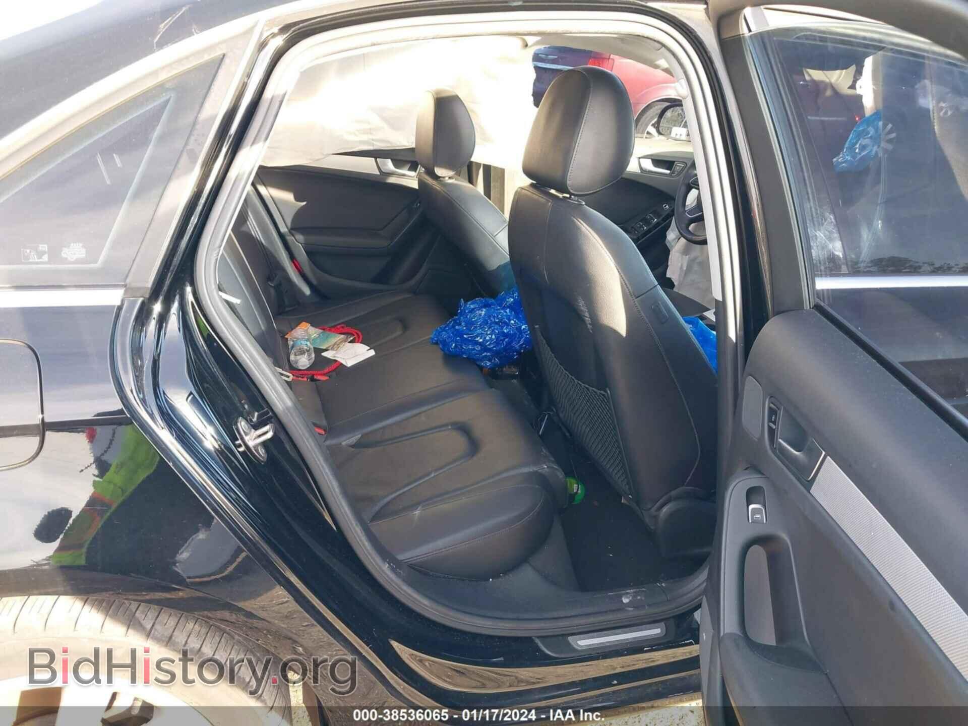 2013 AUDI A4 - VIN: WAUAFAFL4DN014919 - Фото 8