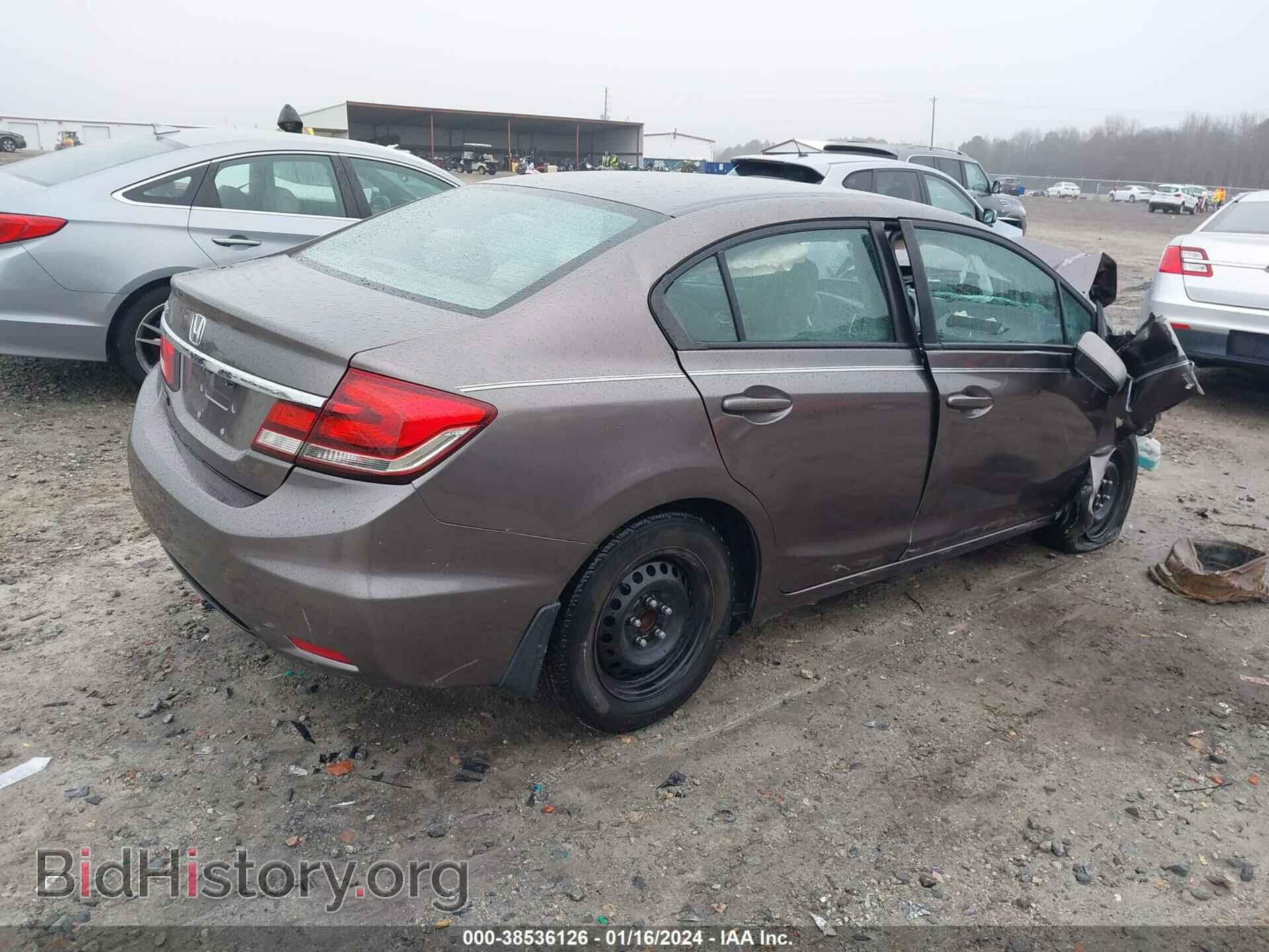 2015 HONDA CIVIC - VIN: 19XFB2F58FE092817 - Фото 4