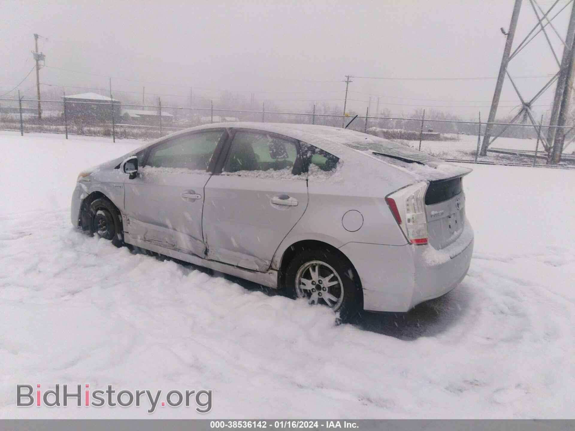 2011 TOYOTA PRIUS - VIN: JTDKN3DU4B5343487 - Фото 3