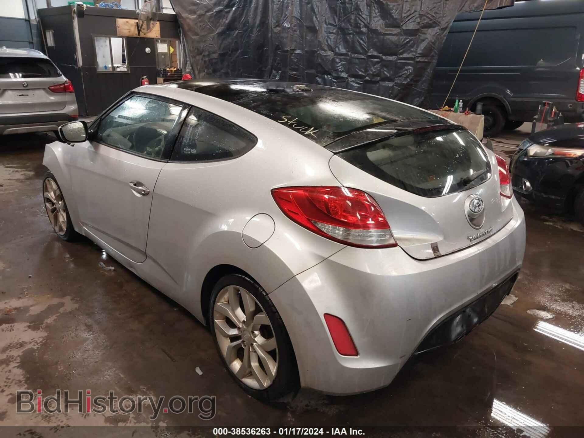 2012 HYUNDAI VELOSTER - VIN: KMHTC6AD1CU073136 - Фото 3