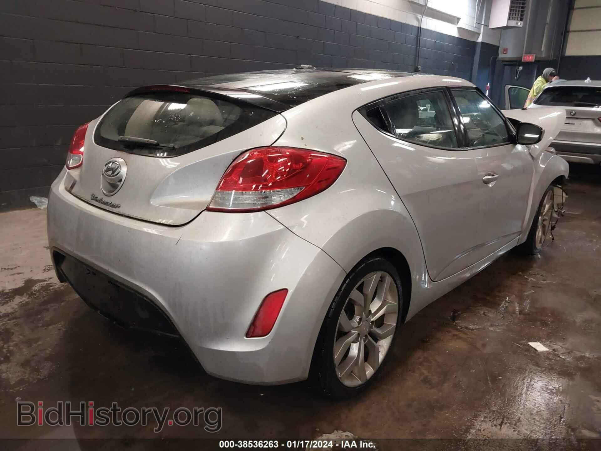 2012 HYUNDAI VELOSTER - VIN: KMHTC6AD1CU073136 - Фото 4