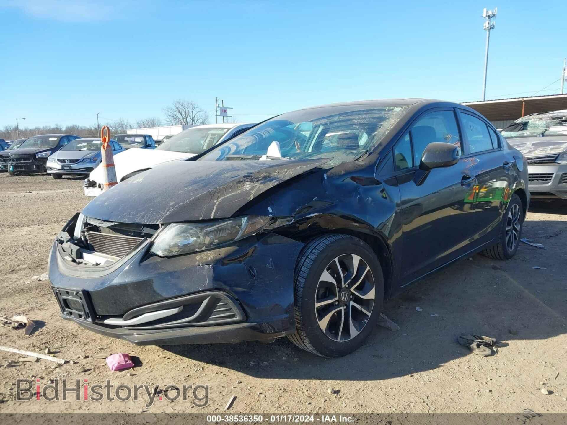 2013 HONDA CIVIC - VIN: 2HGFB2F82DH517901 - Фото 2