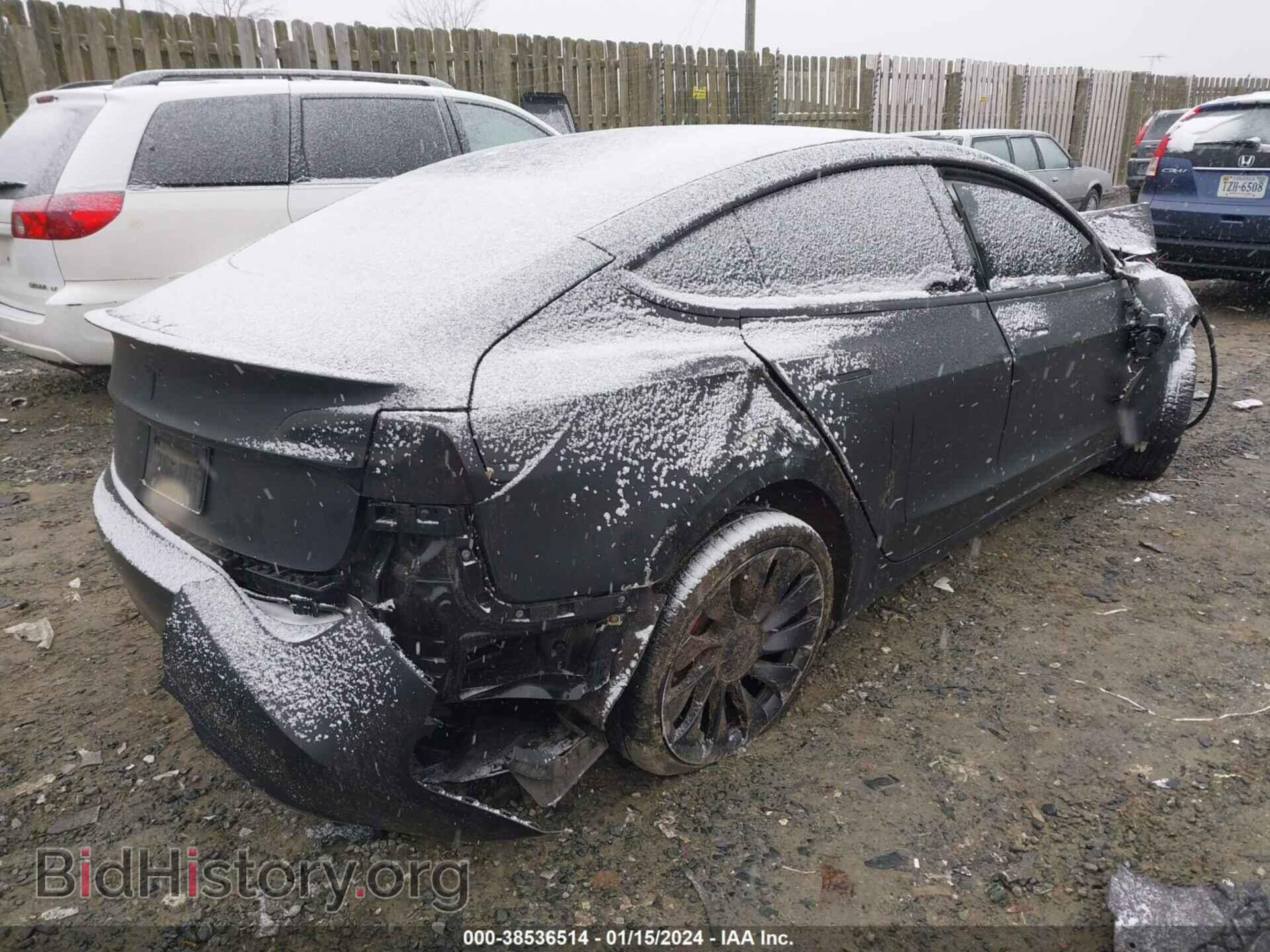 2021 TESLA MODEL 3 - VIN: 5YJ3E1EC7MF100031 - Фото 4