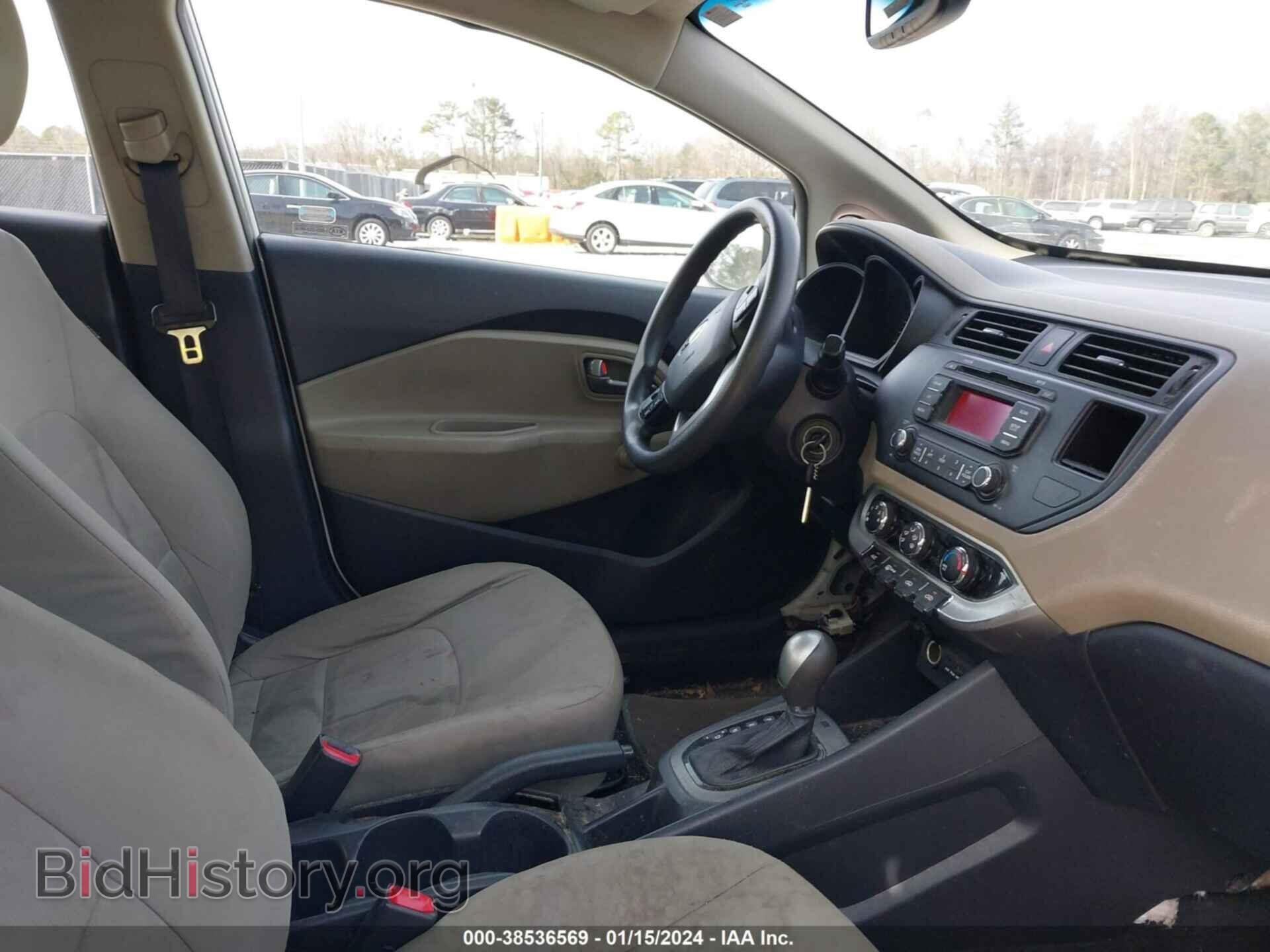 2015 KIA RIO - VIN: KNADM5A37F6451568 - Фото 5