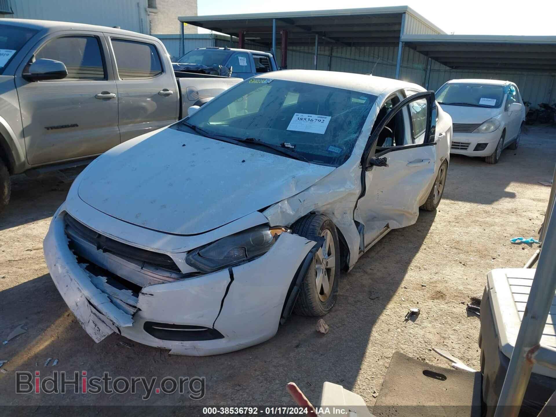 2015 DODGE DART - VIN: 1C3CDFBB2FD223858 - Фото 2