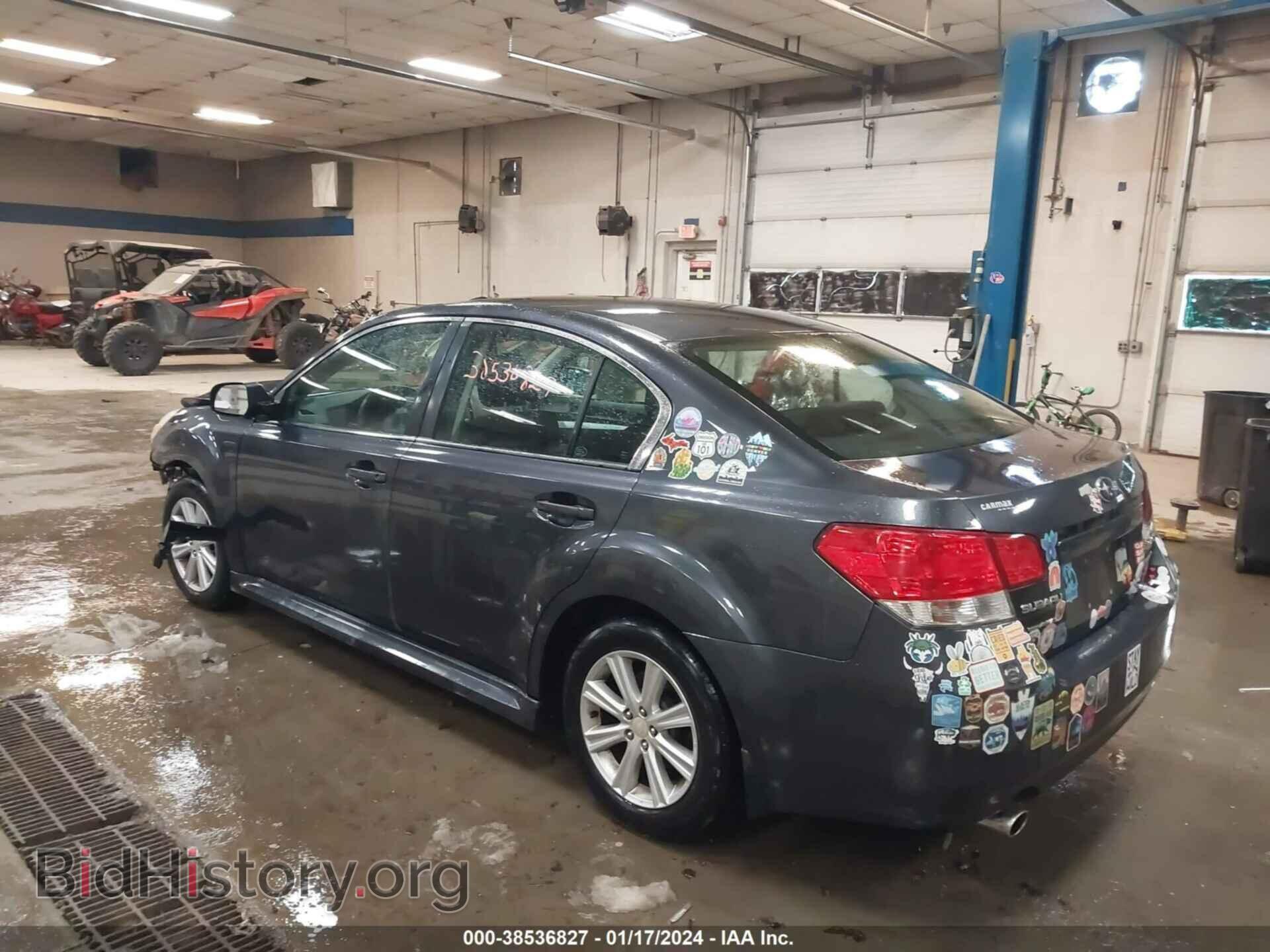 2012 SUBARU LEGACY - VIN: 4S3BMBC61C3003128 - Фото 3