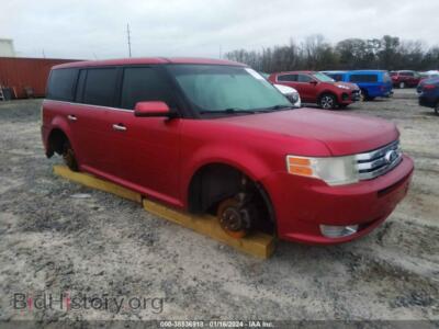 2011 Ford FLEX SEL, maroon — VIN 2FMGK5CC4BBD08281, IAAI