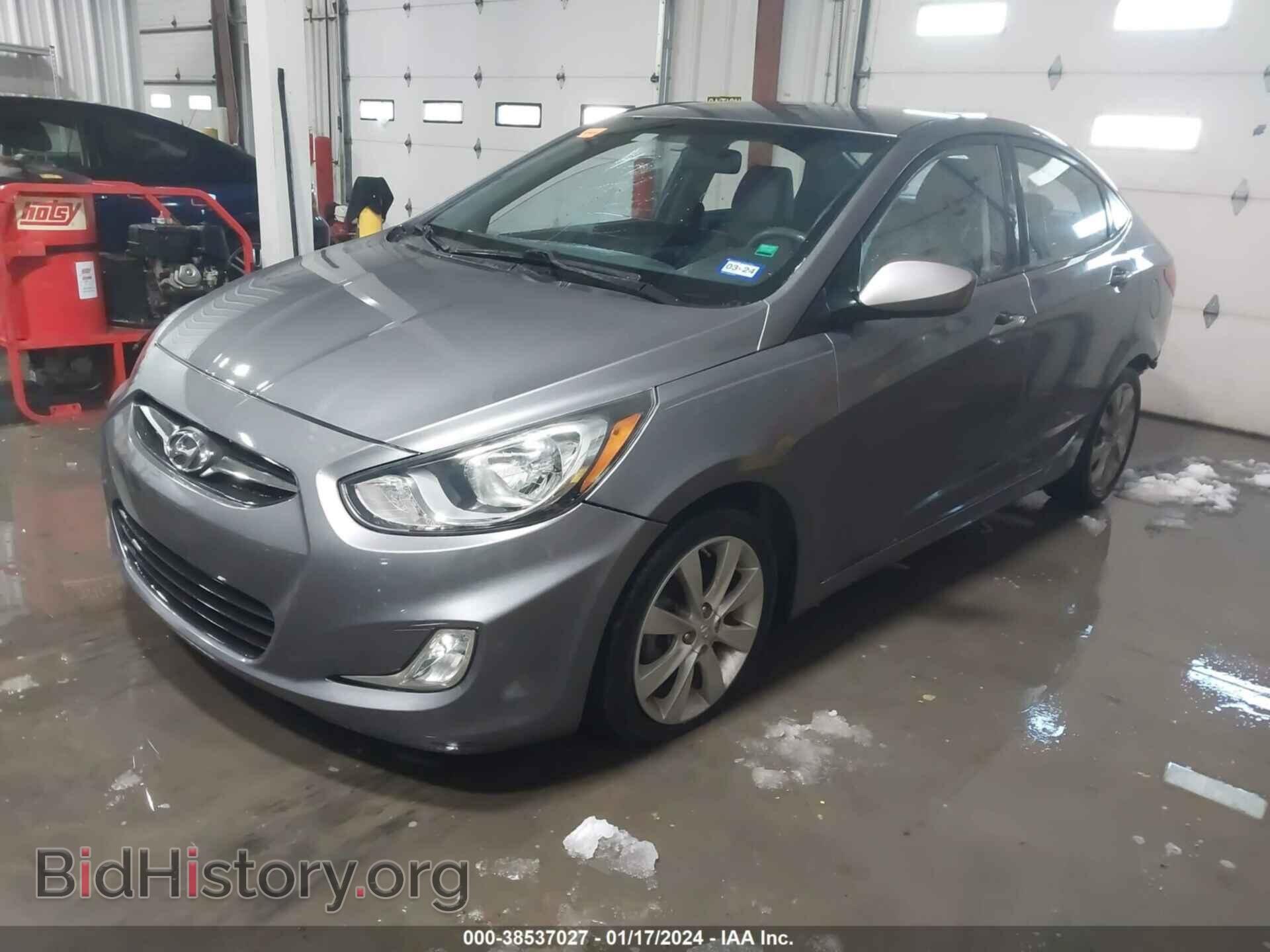 2013 HYUNDAI ACCENT - VIN: KMHCU4AE2DU579702 - Фото 2
