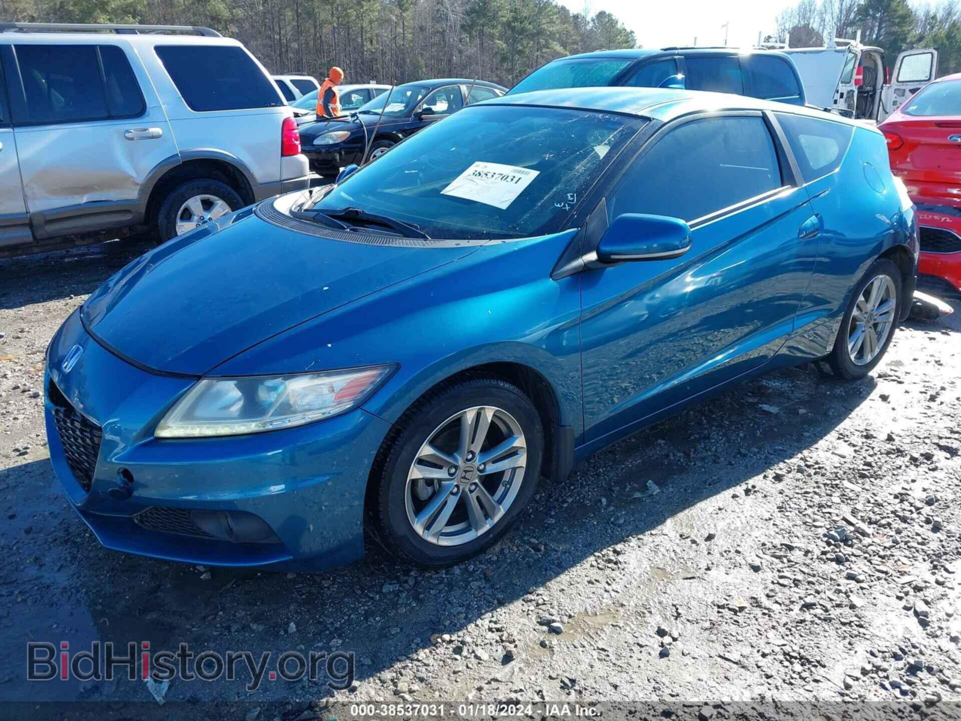 2013 HONDA CR-Z - VIN: JHMZF1D60DS002219 - Фото 2