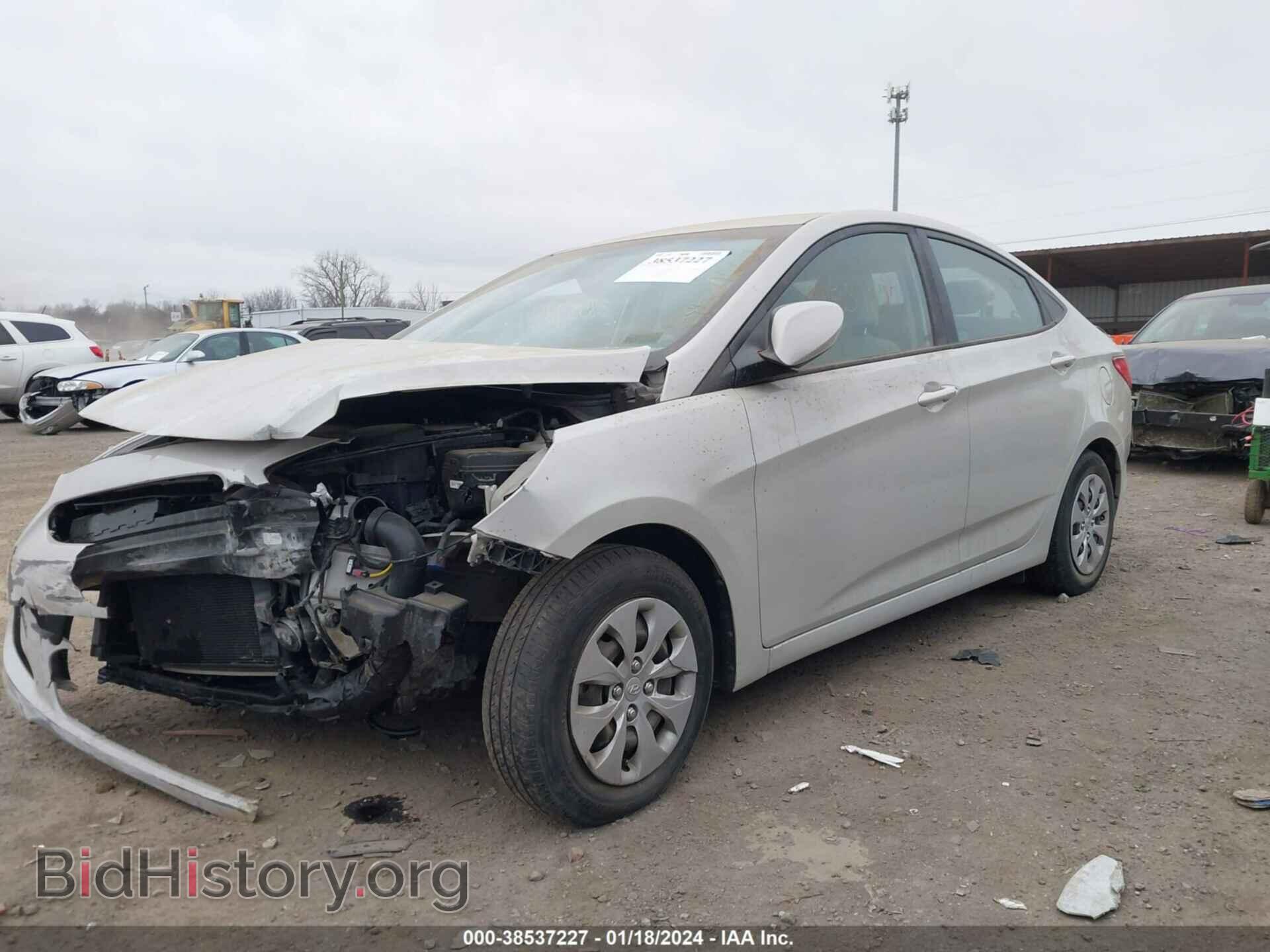 2017 HYUNDAI ACCENT - VIN: KMHCT4AE1HU262969 - Фото 2