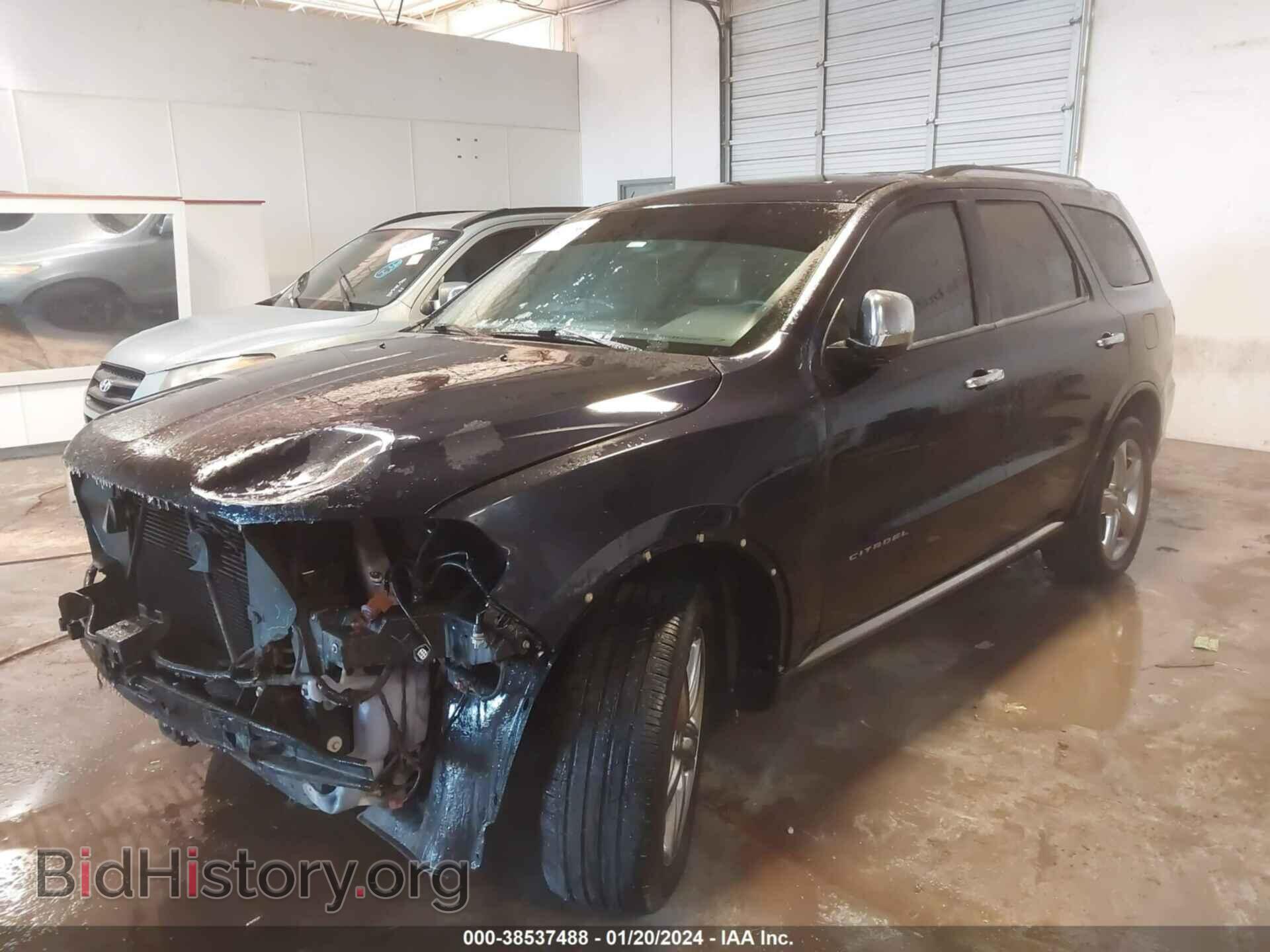 2011 DODGE DURANGO - VIN: 1D4SD5GT1BC592717 - Фото 2