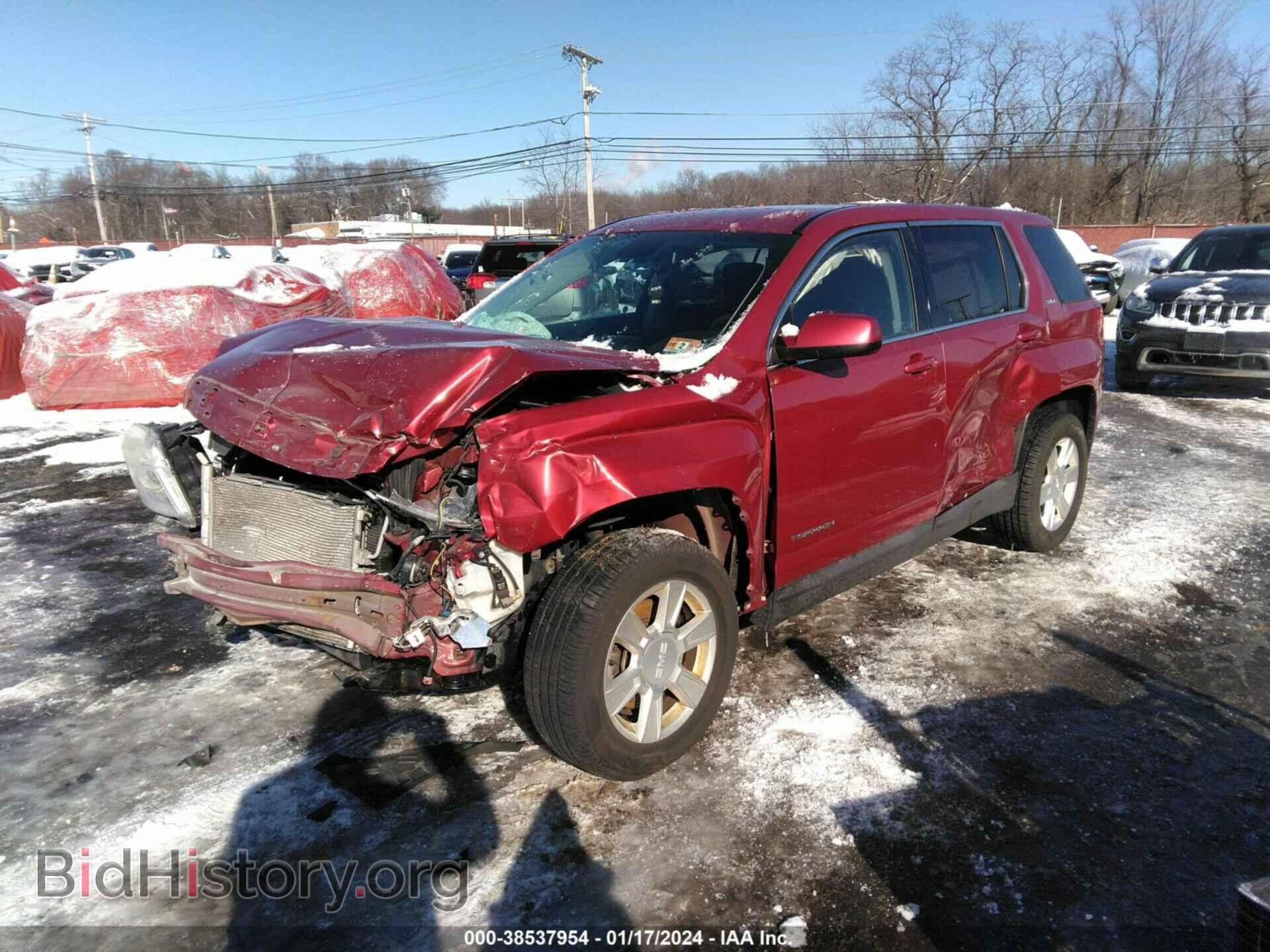 2013 GMC TERRAIN - VIN: 2GKALMEK7D6241844 - Фото 2