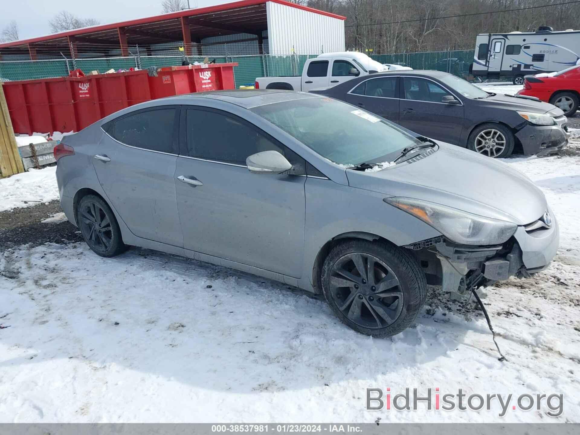 Photo 5NPDH4AE3FH607713 - HYUNDAI ELANTRA 2015