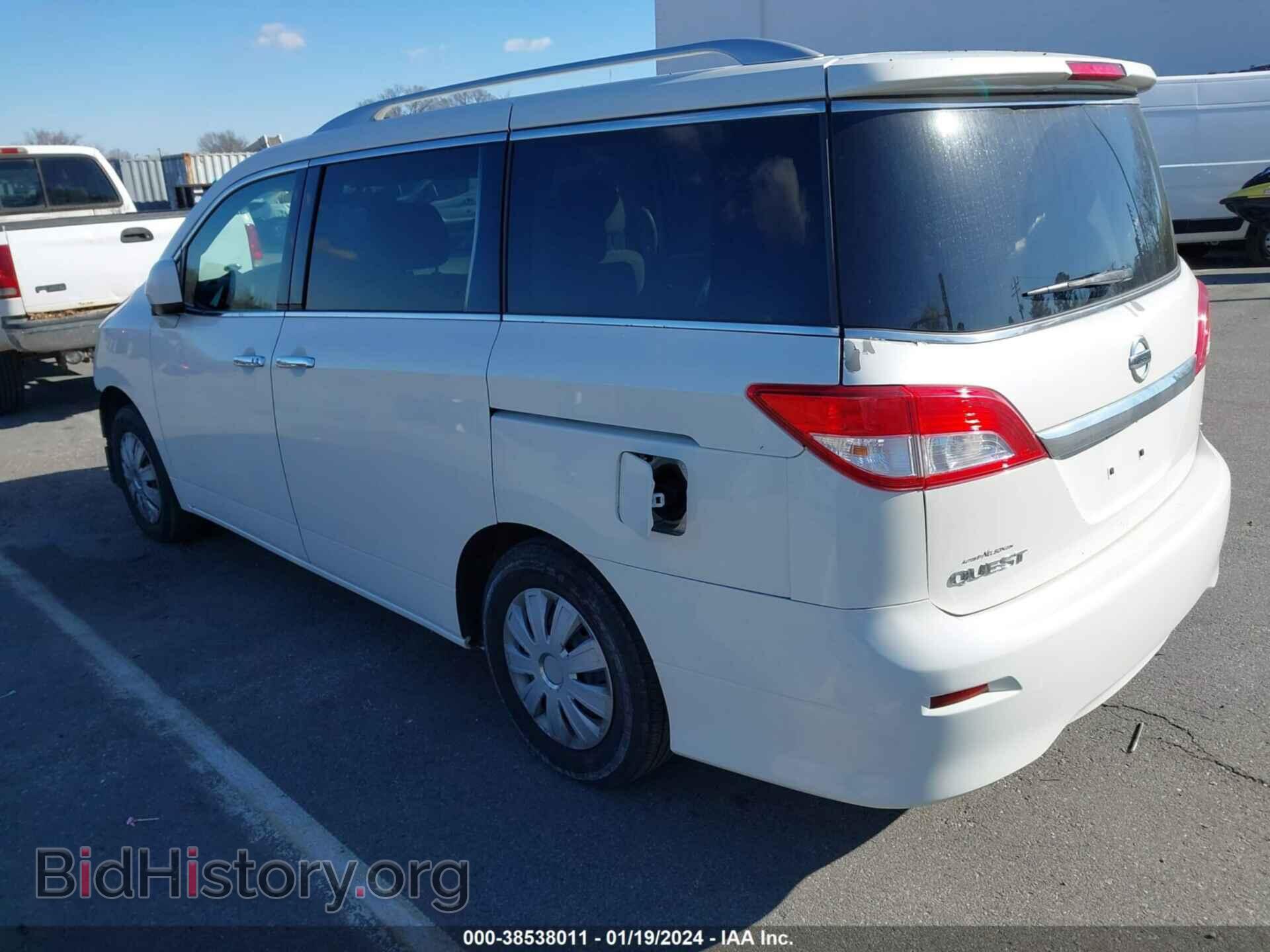 2012 NISSAN QUEST - VIN: JN8AE2KP2C9040953 - Фото 3