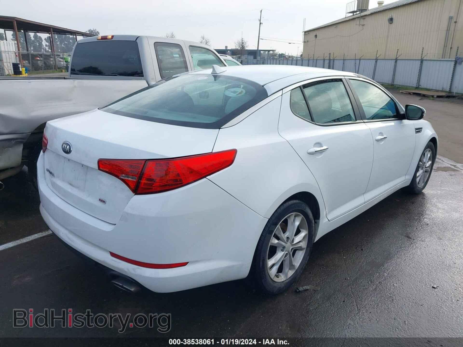 2013 KIA OPTIMA - VIN: 5XXGM4A74DG114576 - Фото 4