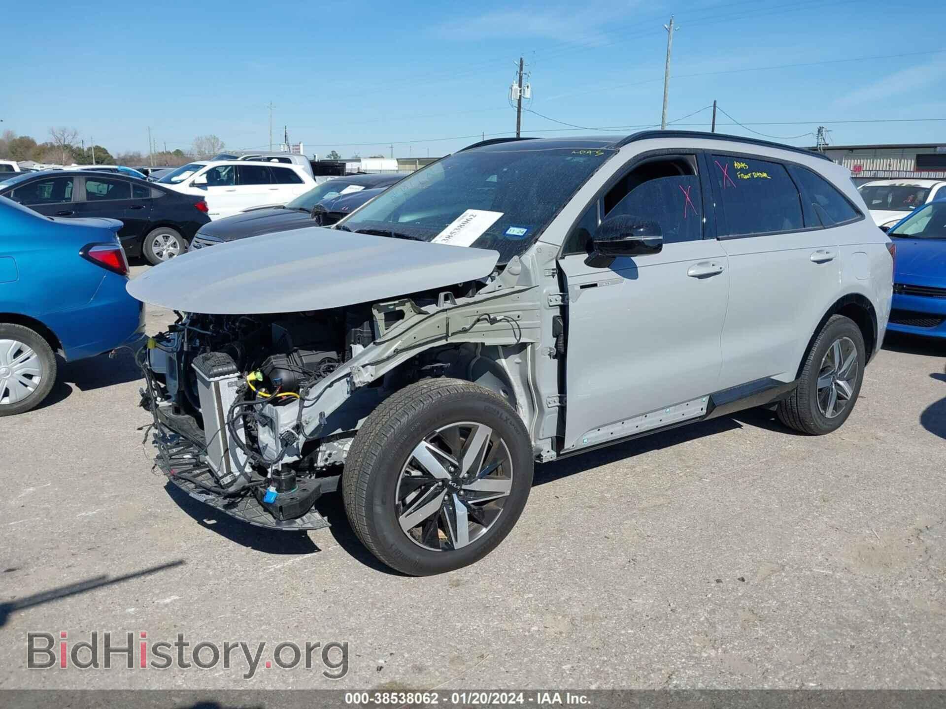 2023 KIA SORENTO - VIN: 5XYRH4LF2PG162921 - Фото 2