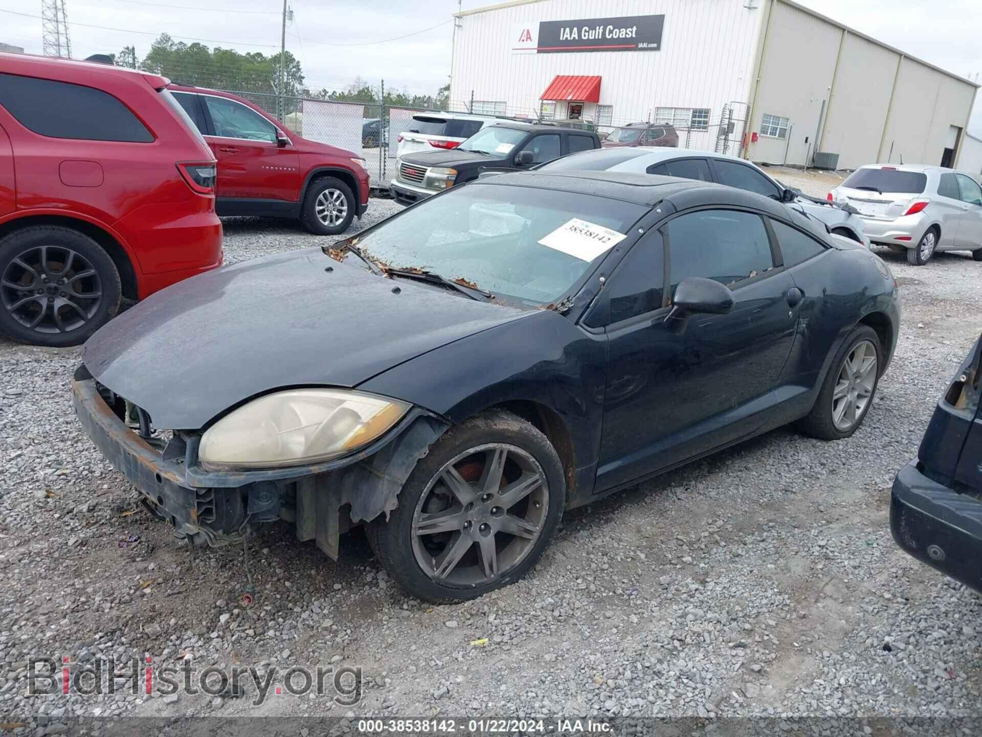2007 MITSUBISHI ECLIPSE - VIN: 4A3AK34T37E003991 - Фото 2