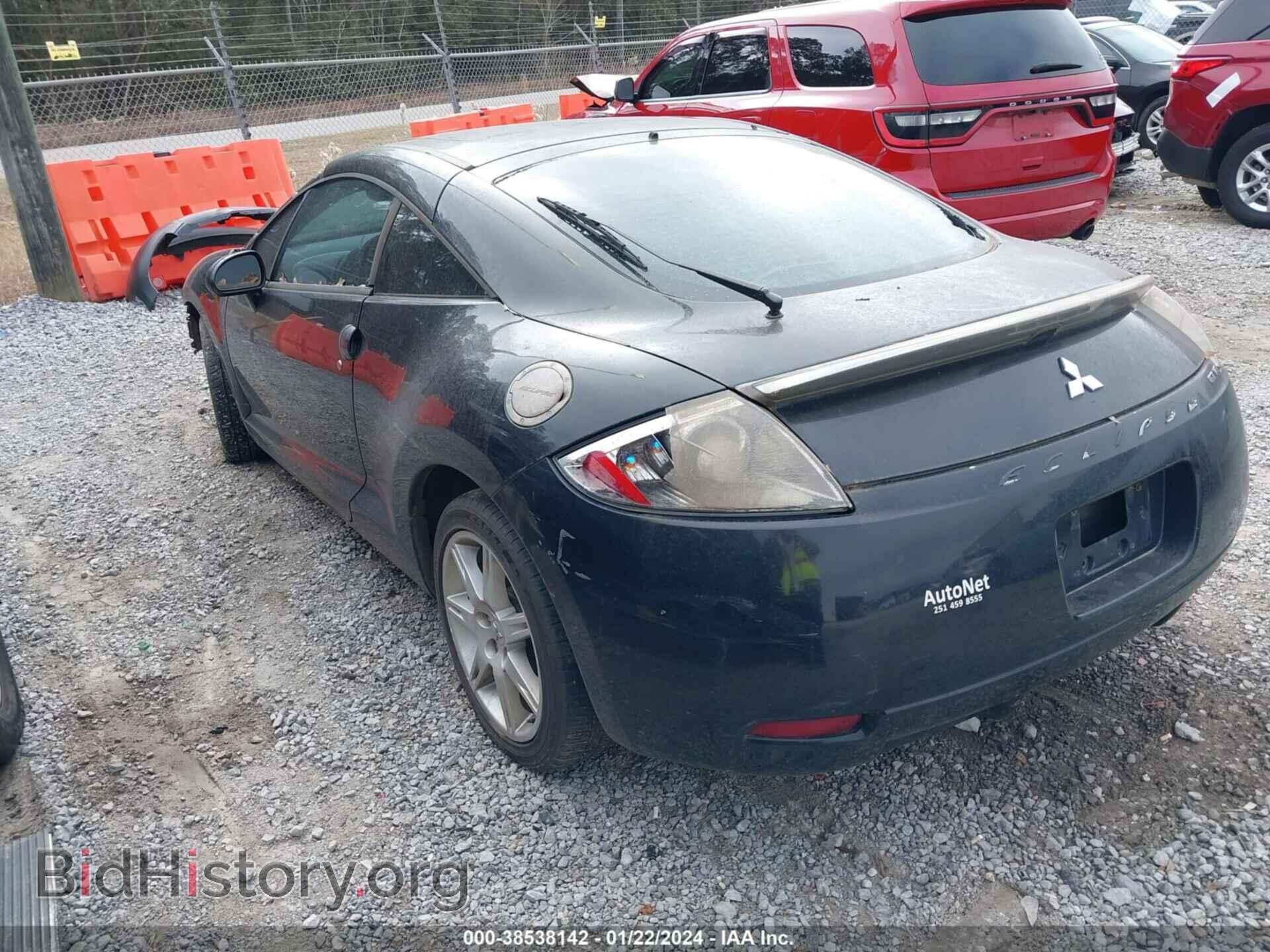 2007 MITSUBISHI ECLIPSE - VIN: 4A3AK34T37E003991 - Фото 3
