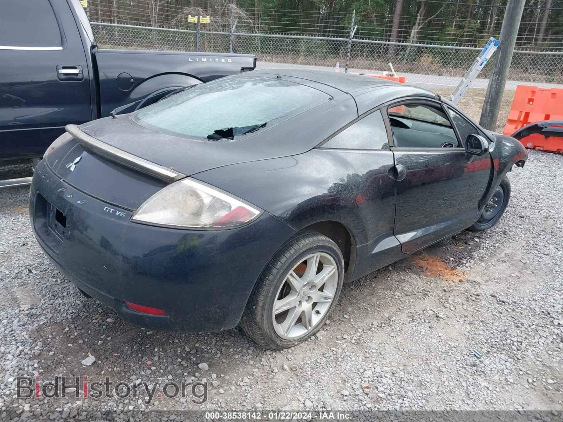 2007 MITSUBISHI ECLIPSE - VIN: 4A3AK34T37E003991 - Фото 4