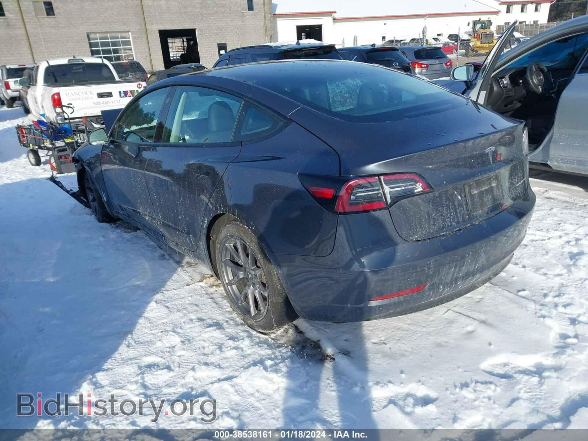 2022 TESLA MODEL 3 - VIN: 5YJ3E1EB6NF257431 - Фото 3