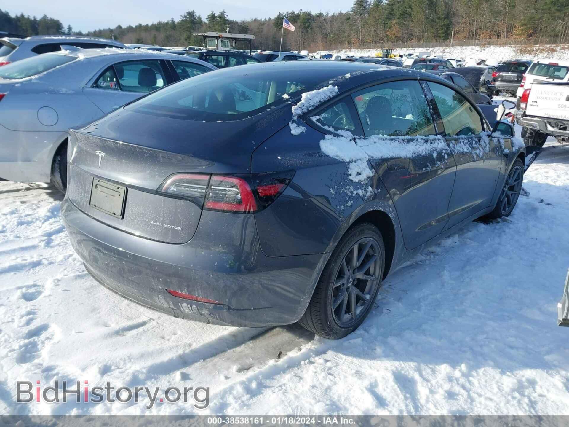 2022 TESLA MODEL 3 - VIN: 5YJ3E1EB6NF257431 - Фото 4