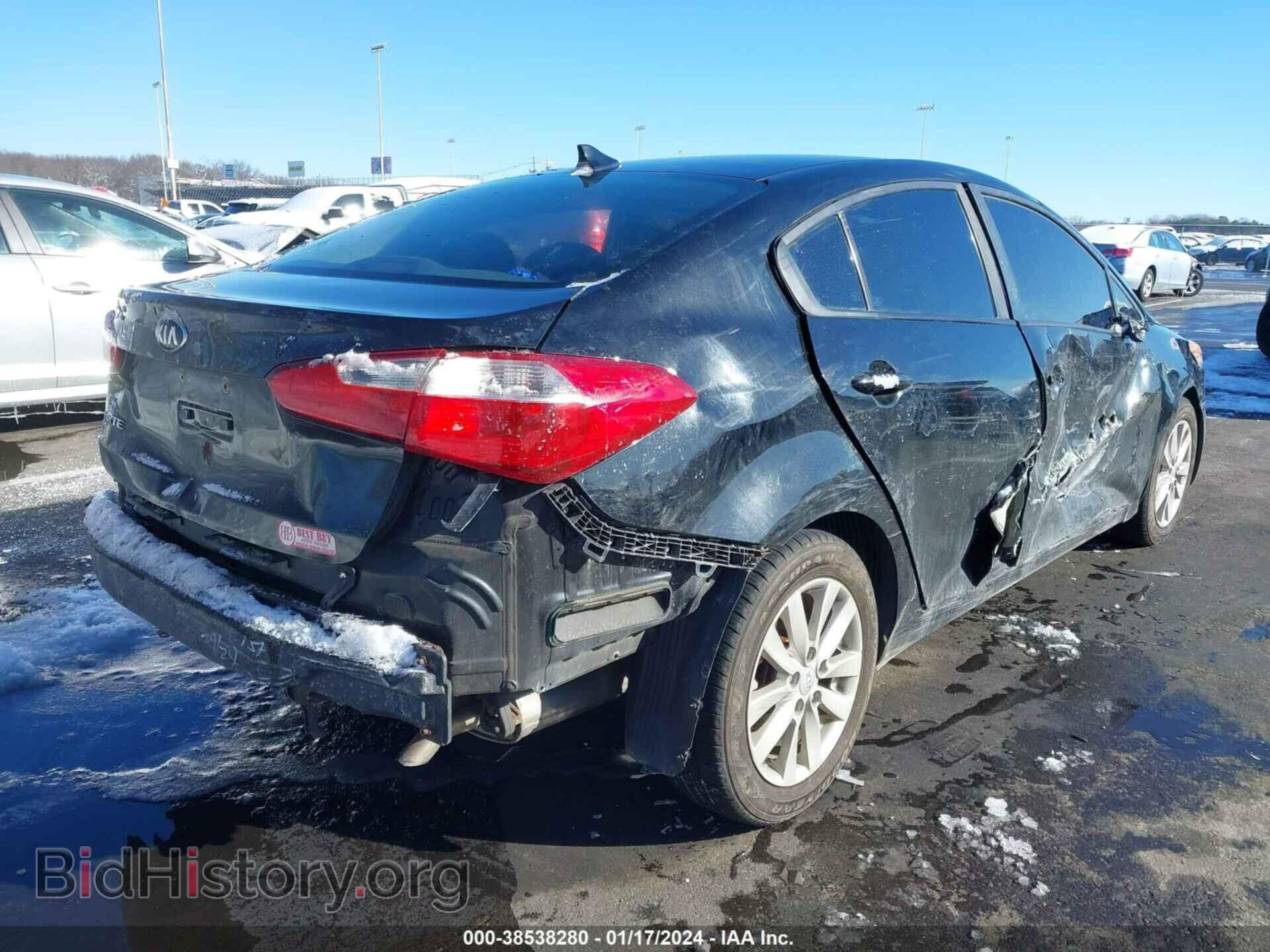 2014 KIA FORTE - VIN: KNAFX4A69E5100704 - Фото 4