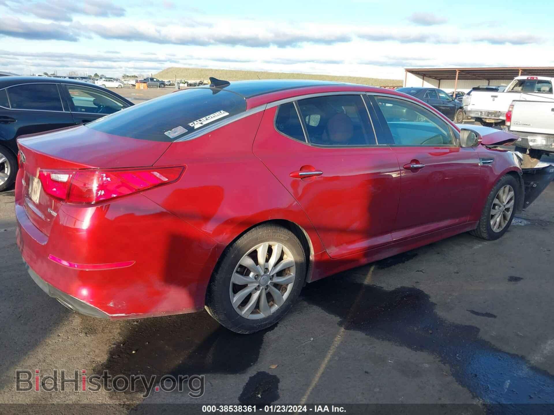 2015 KIA OPTIMA - VIN: 5XXGN4A74FG399084 - Фото 4