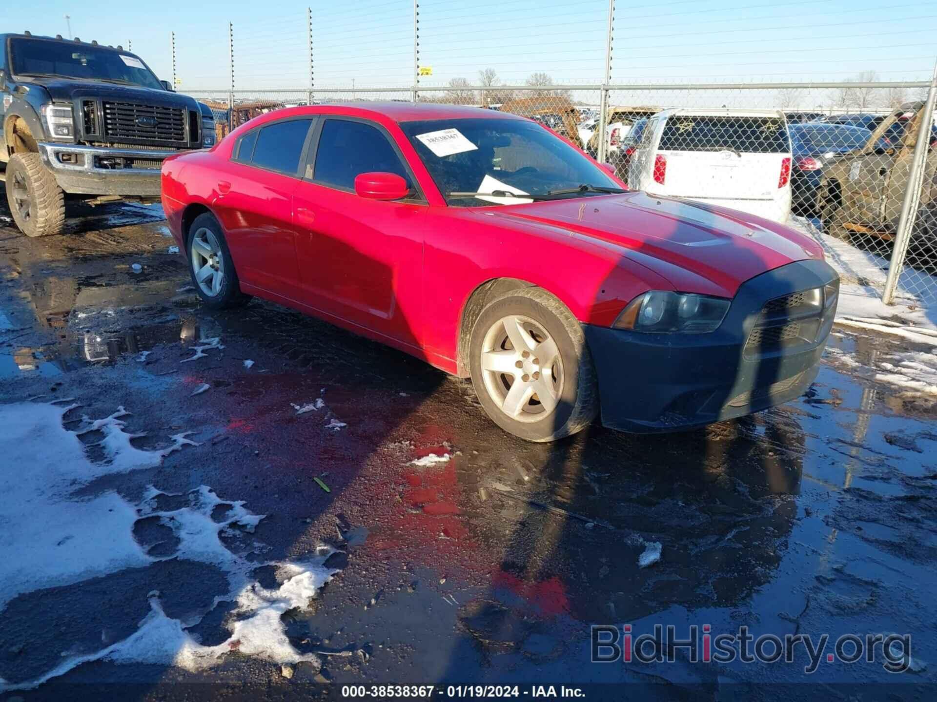 Photo 2C3CDXAT1DH539378 - DODGE CHARGER 2013