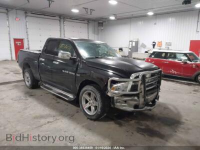 2012 RAM 1500 SLT, black — VIN 1C6RD7GT9CS284359, IAAI