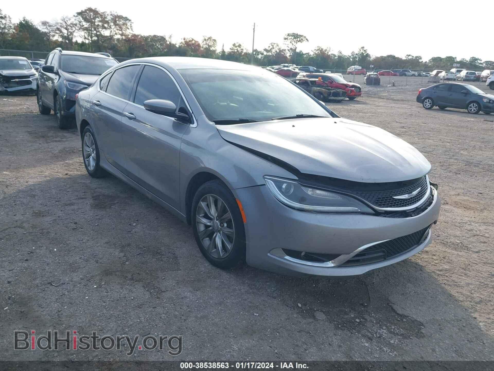 Фотография 1C3CCCCB6GN108434 - CHRYSLER 200 2016
