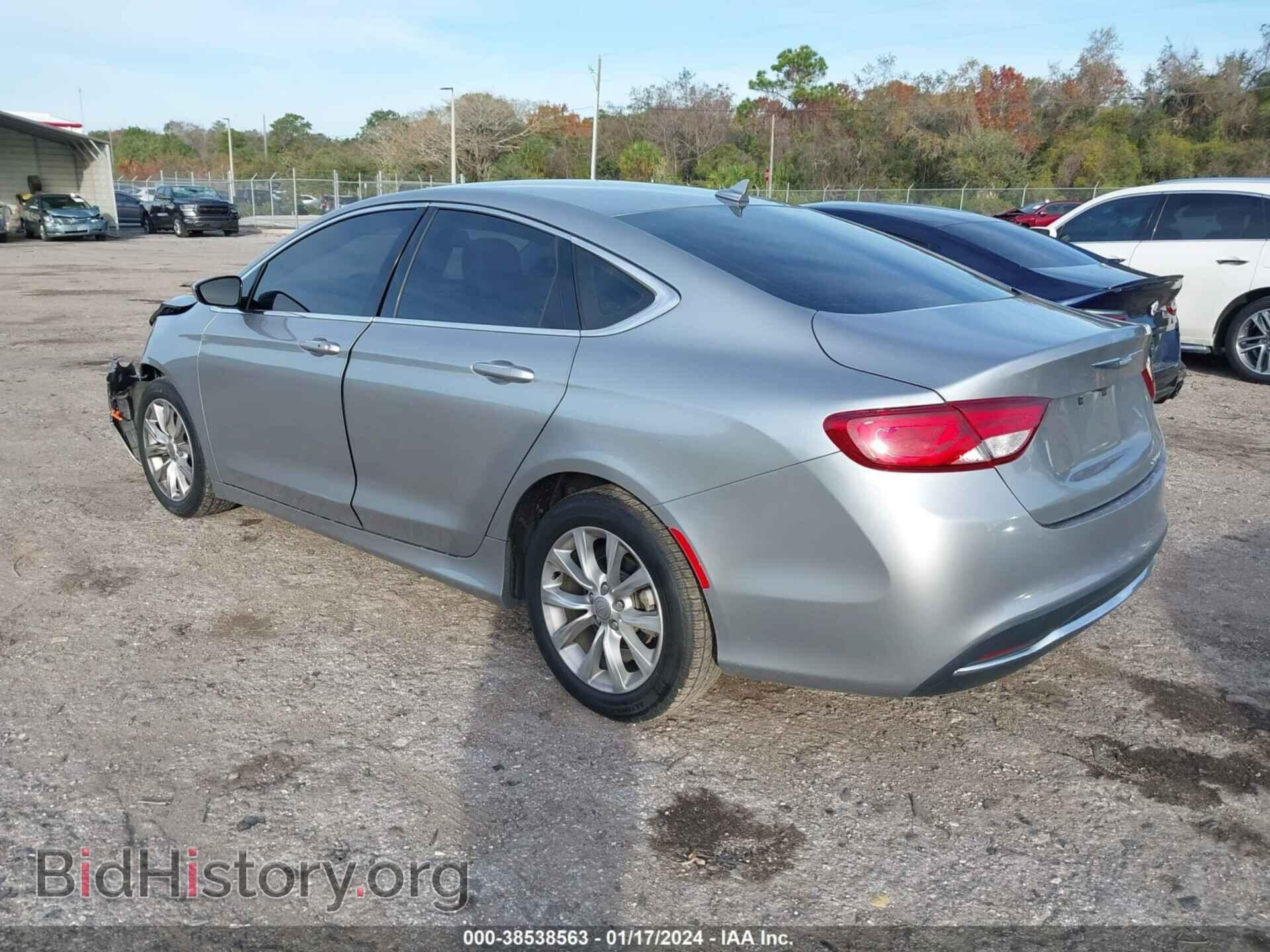 2016 CHRYSLER 200 - VIN: 1C3CCCCB6GN108434 - Фото 3