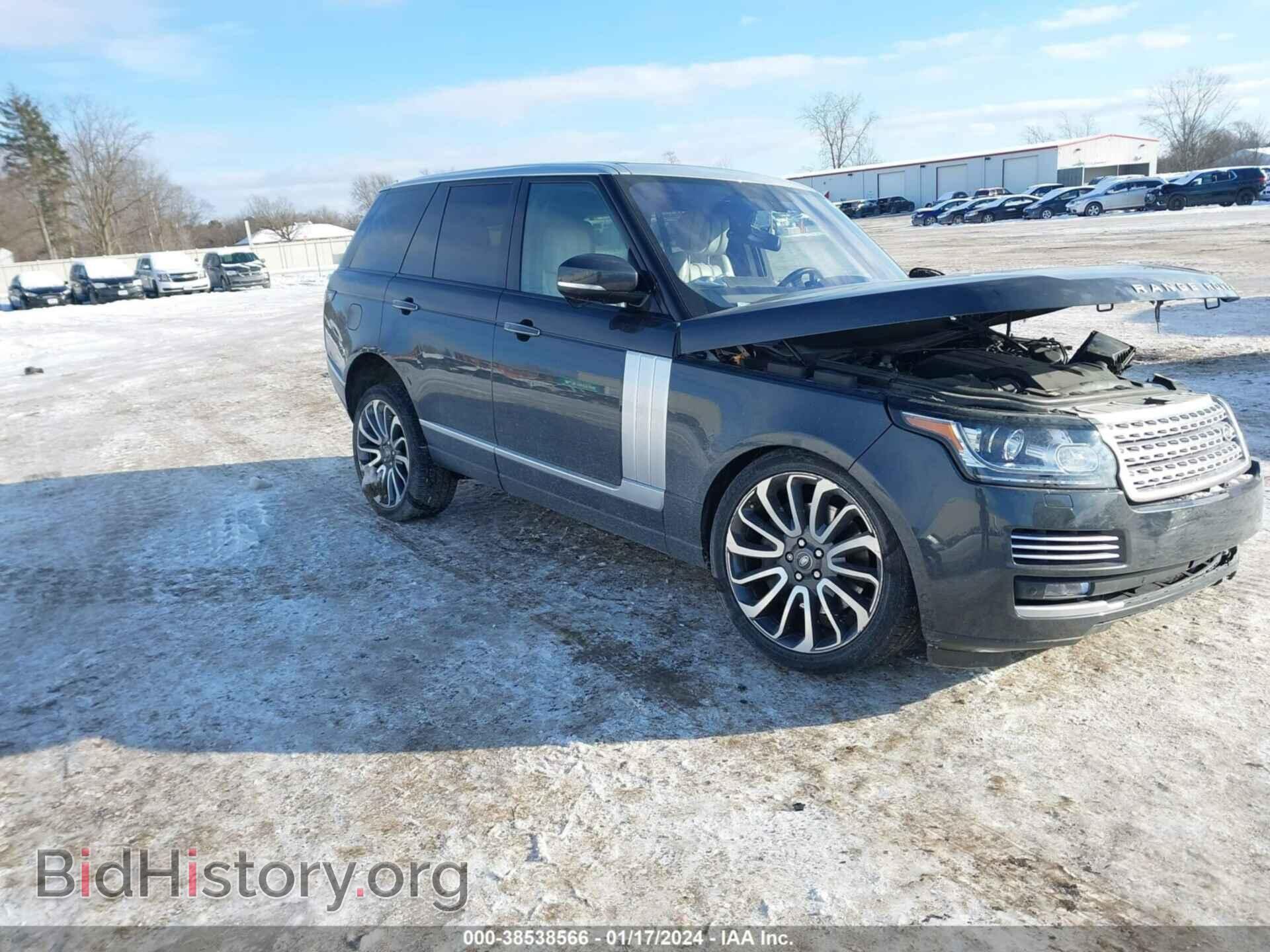 Фотография SALGV2EFXGA310226 - LAND ROVER RANGE ROVER 2016