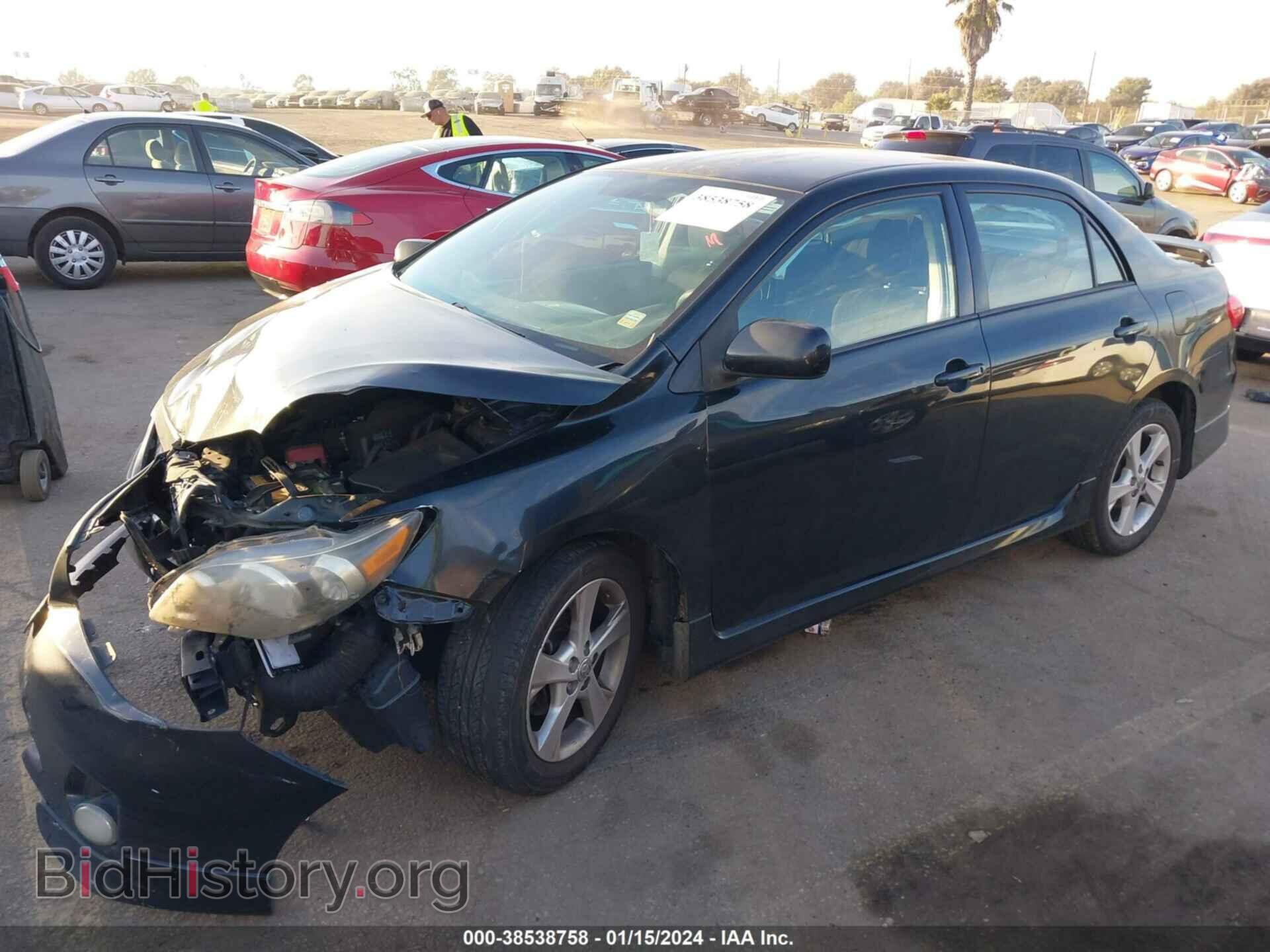 2011 TOYOTA COROLLA - VIN: 2T1BU4EE7BC700759 - Фото 2